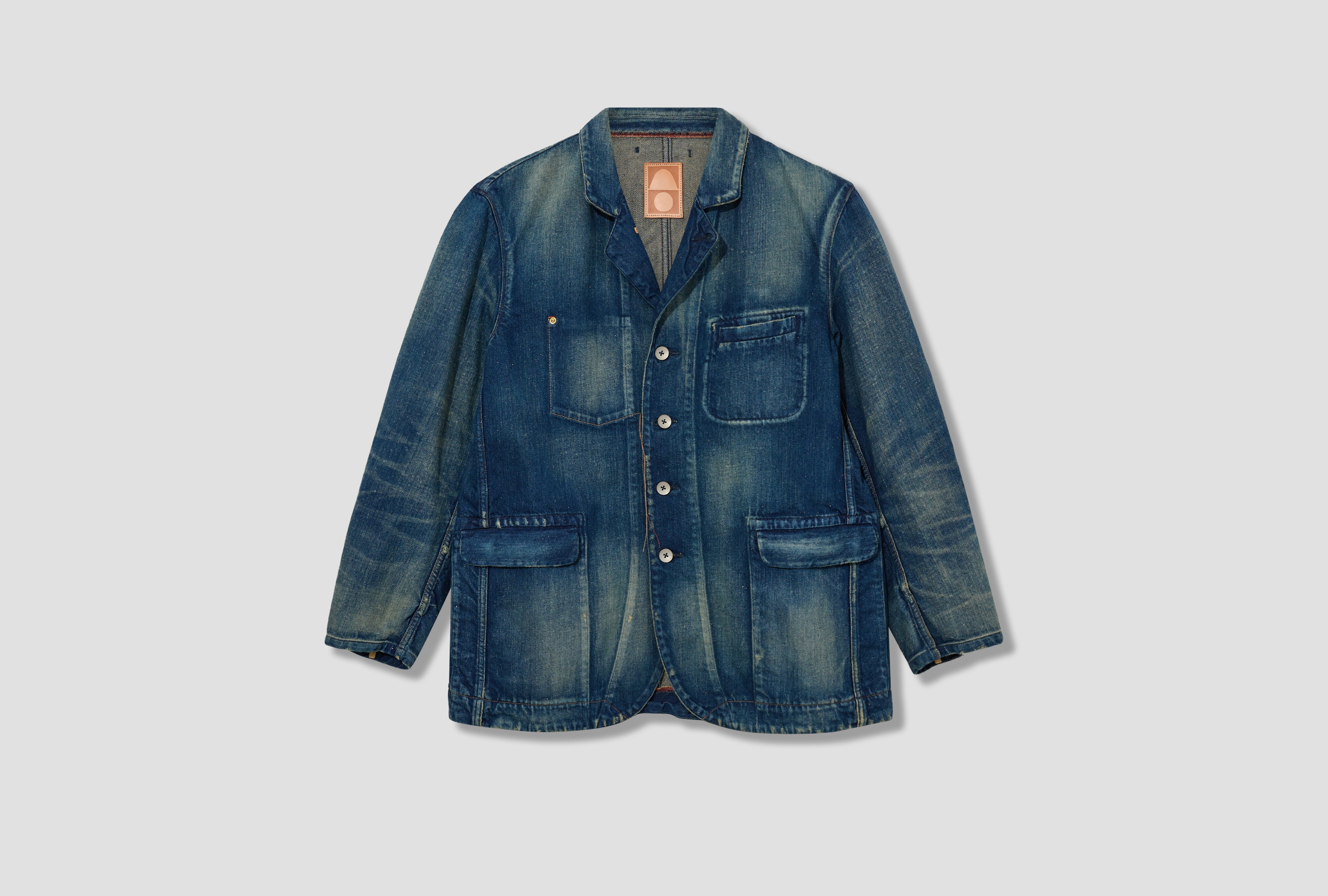 DEAR DENIM AOR JACKET - DARK INDIGO JK-024