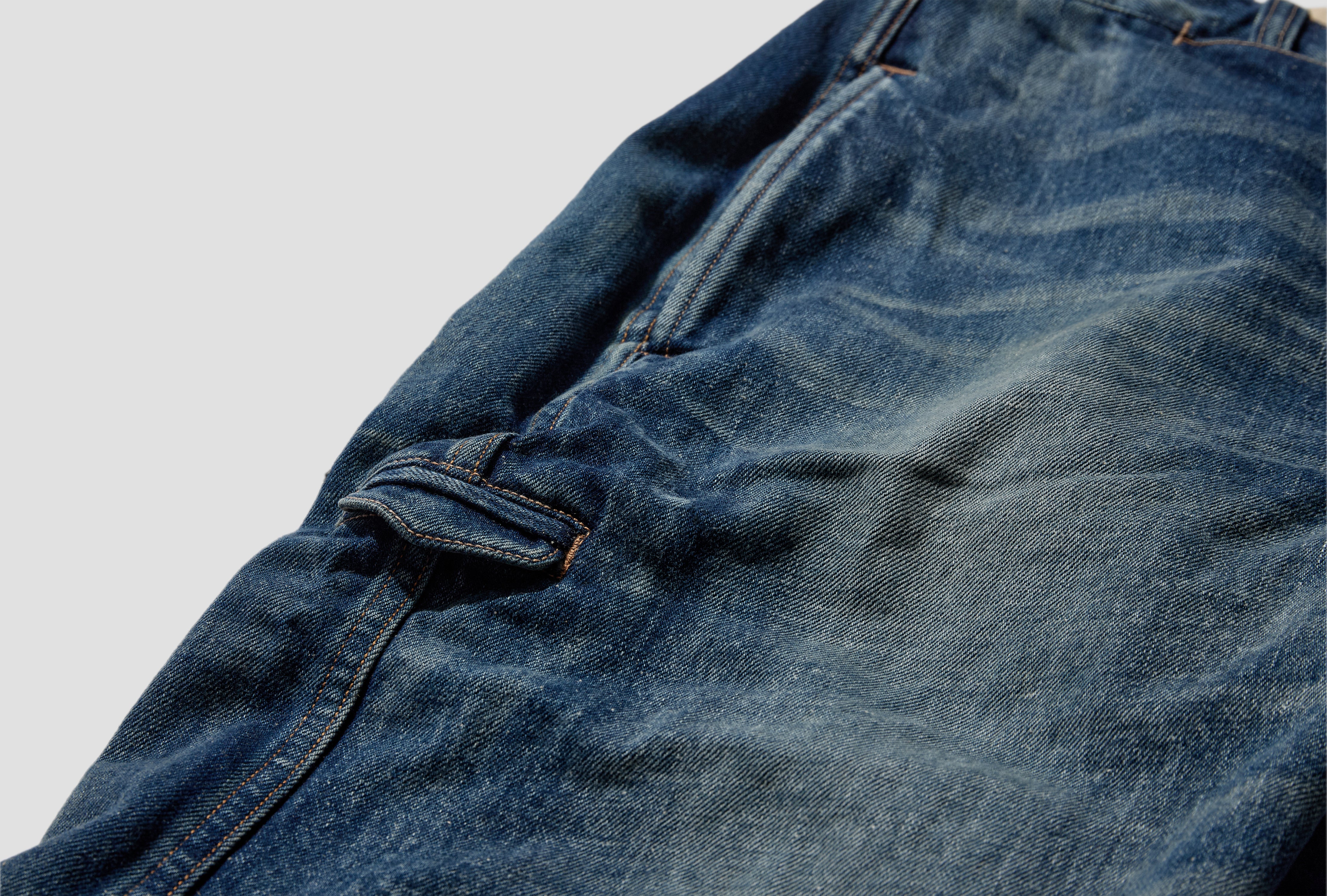 C.T.L STANDARD DENIM PANTS-BIZEN ICHIGO (14OZ) - DARK INDIGO SDP-001
