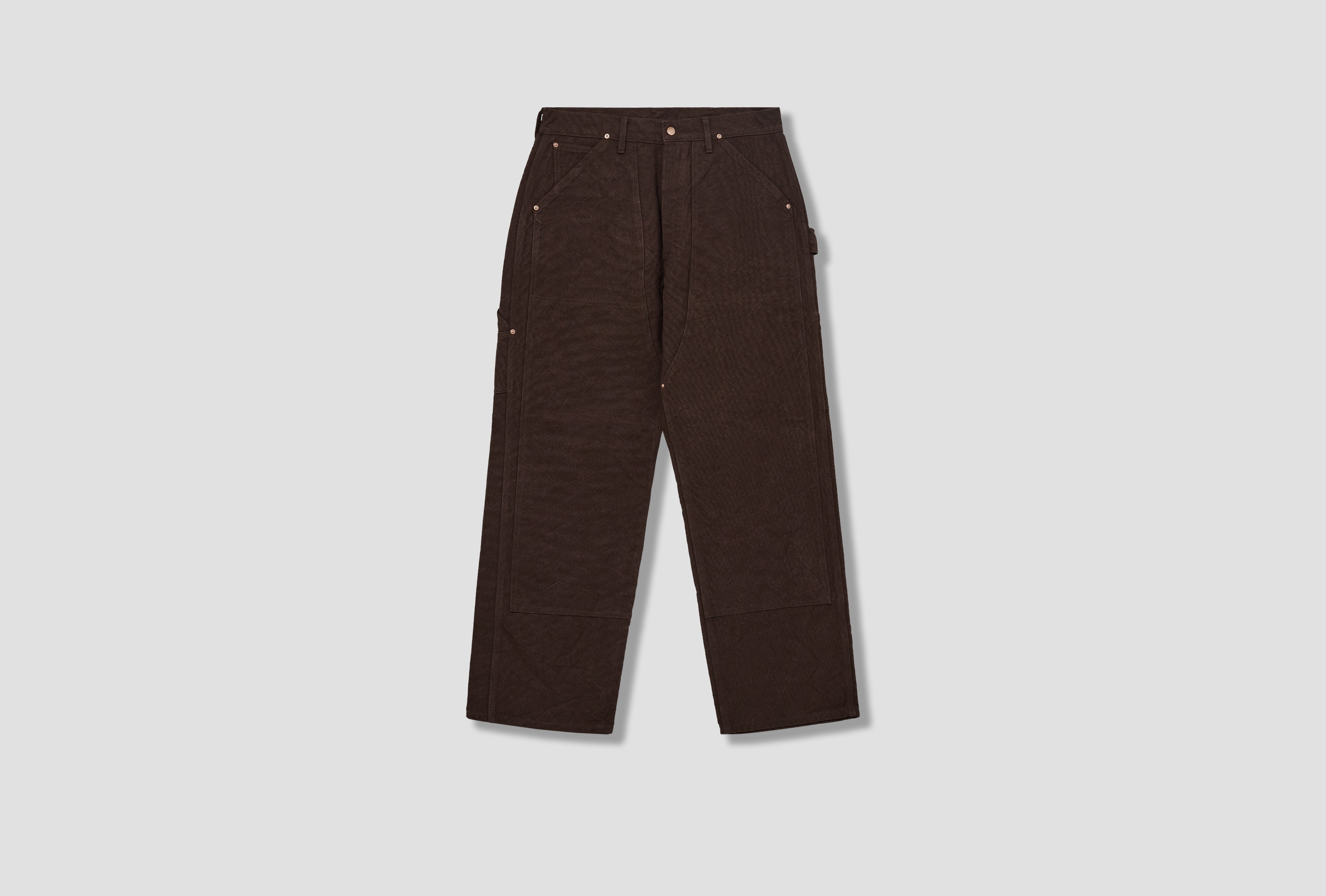 COTTON DUCK PAINTER PANTS D01-03007 Brown