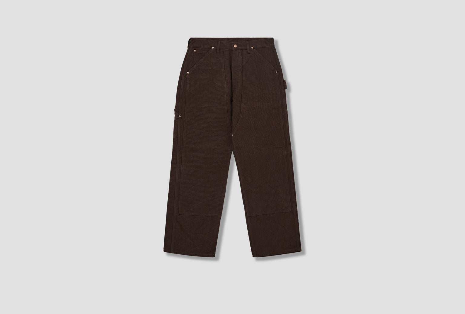 COTTON DUCK PAINTER PANTS D01-03007 Brown