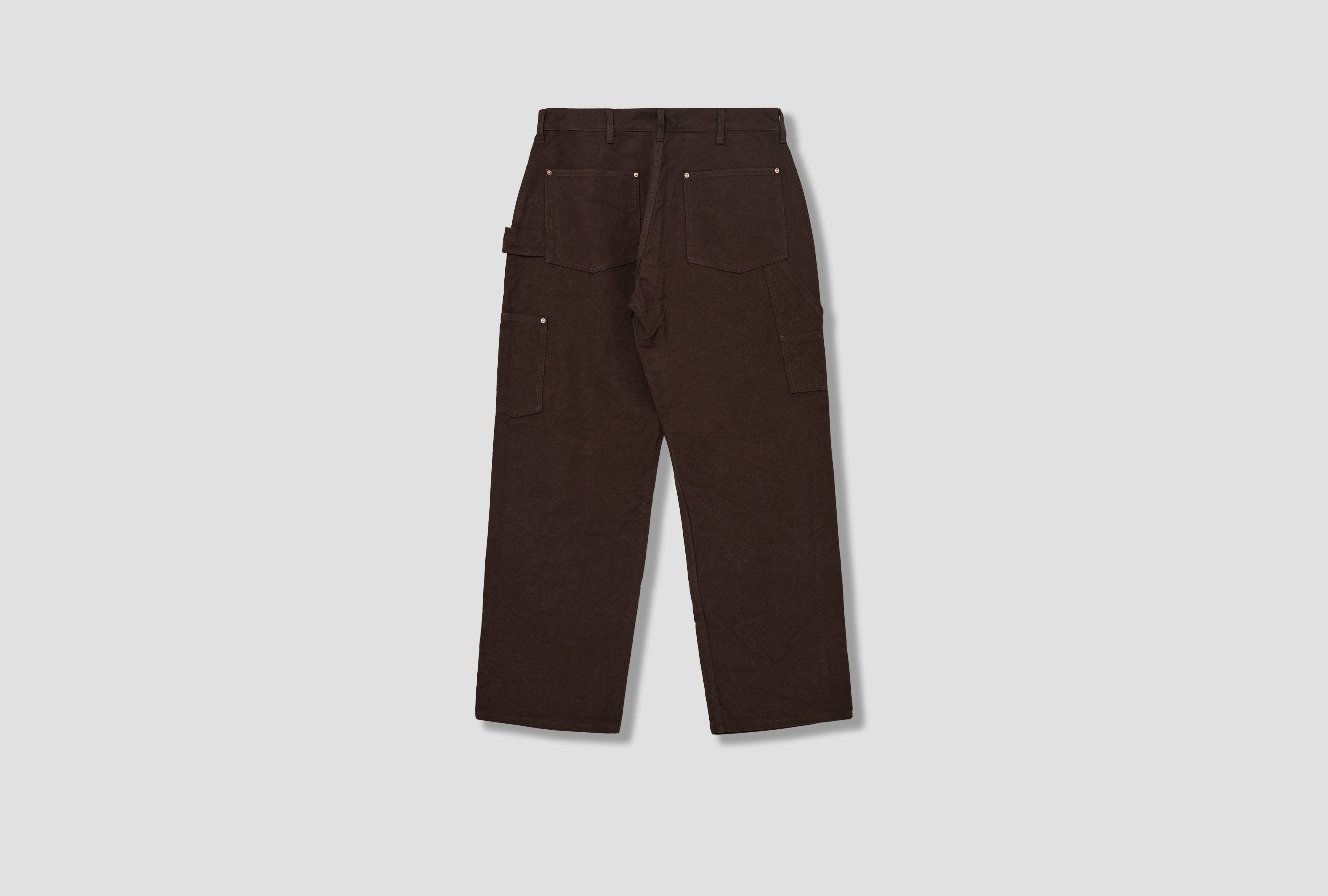 COTTON DUCK PAINTER PANTS D01-03007 Brown
