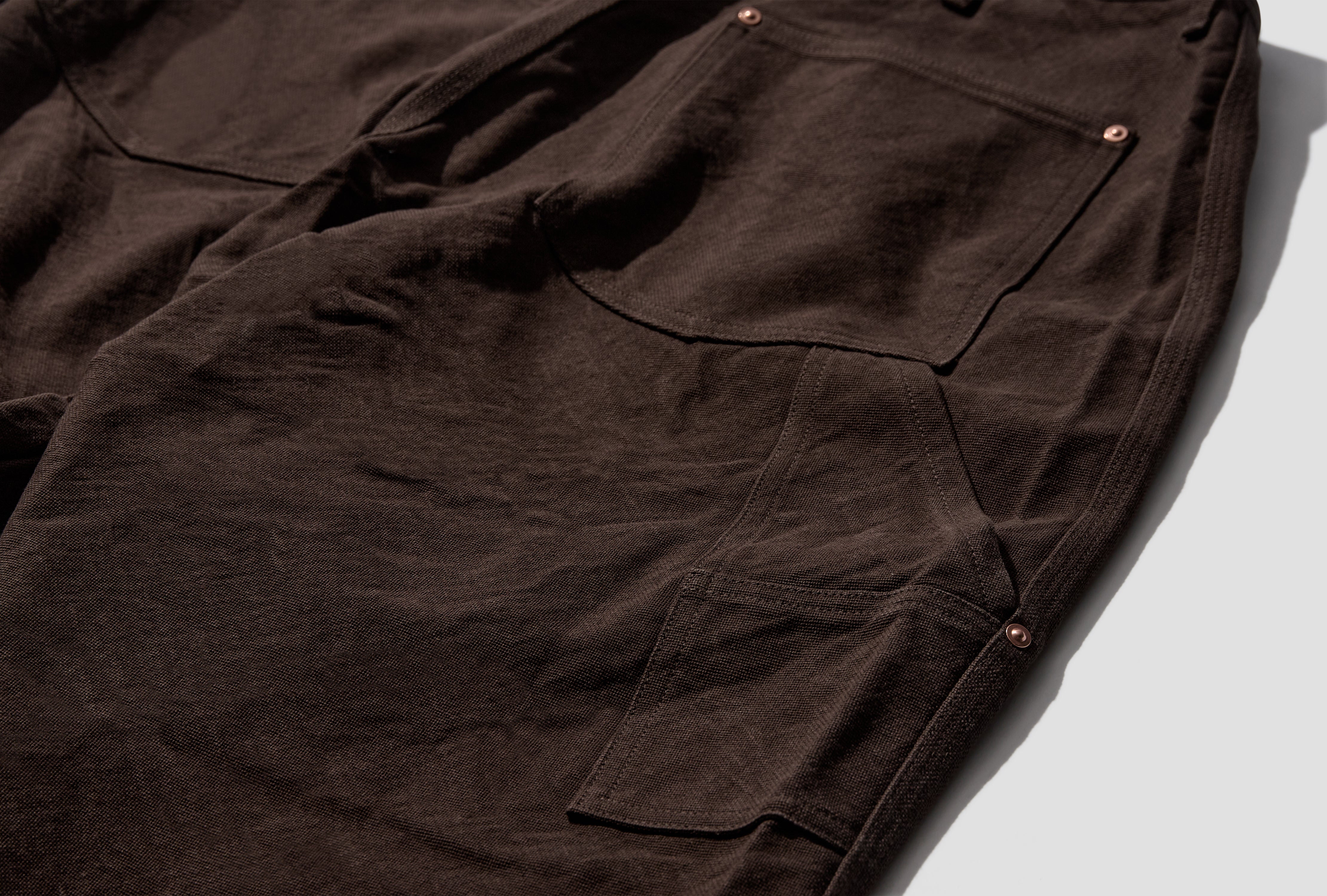 COTTON DUCK PAINTER PANTS D01-03007 Brown