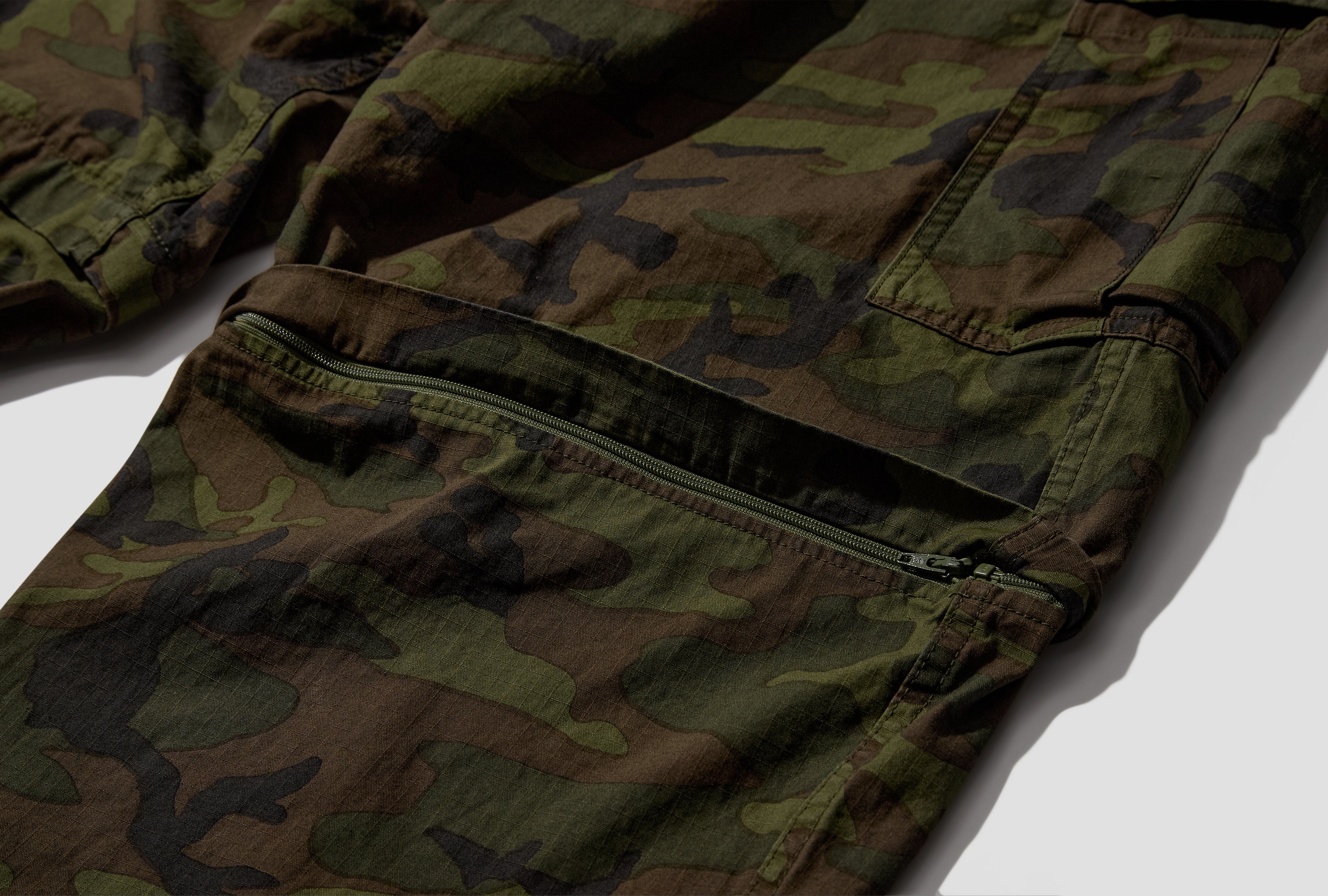CAMO CONVERTIBLE 6-POCKET PANTS D01-03017 Camouflage