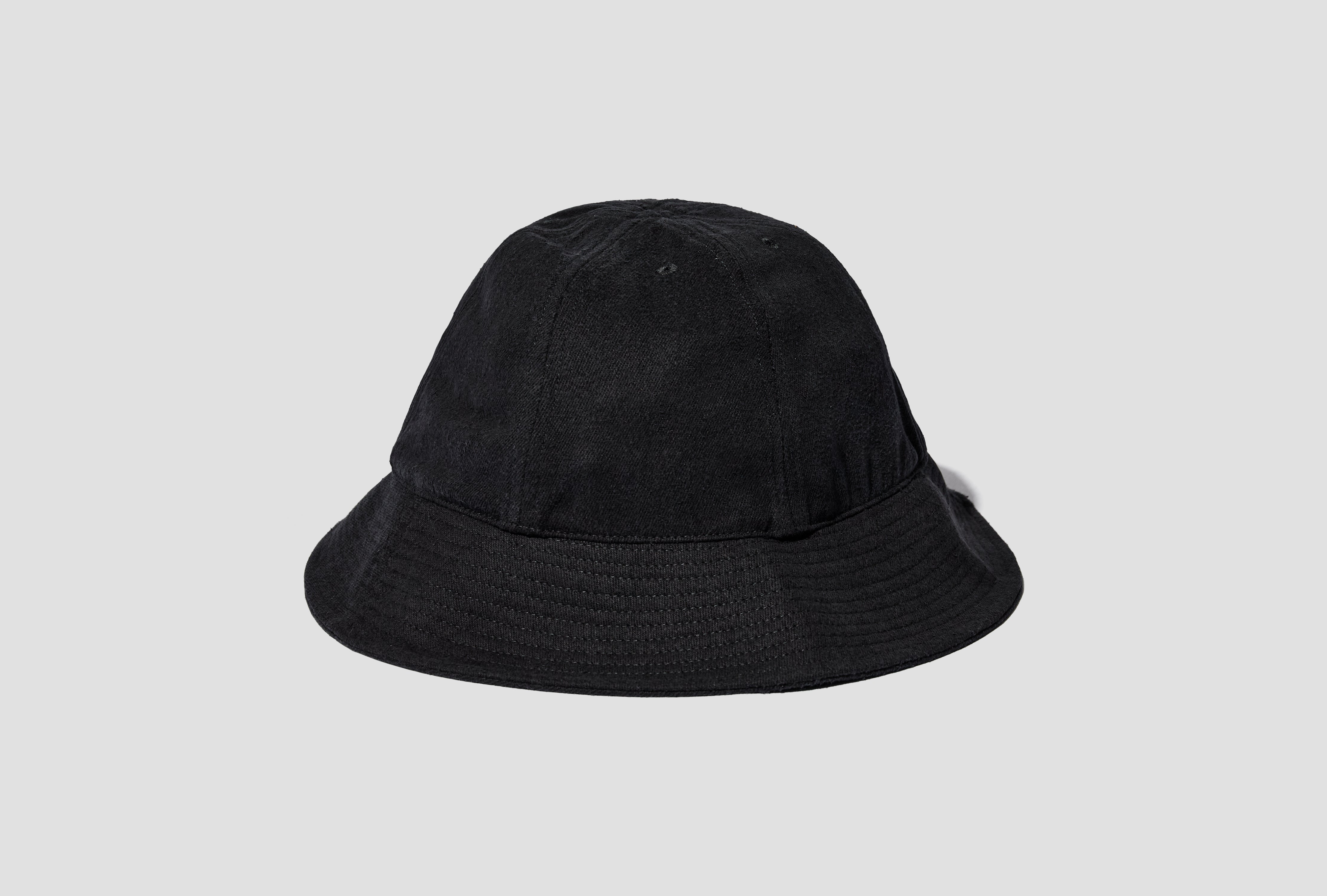 SILK NEP HAT D01-07002 Black