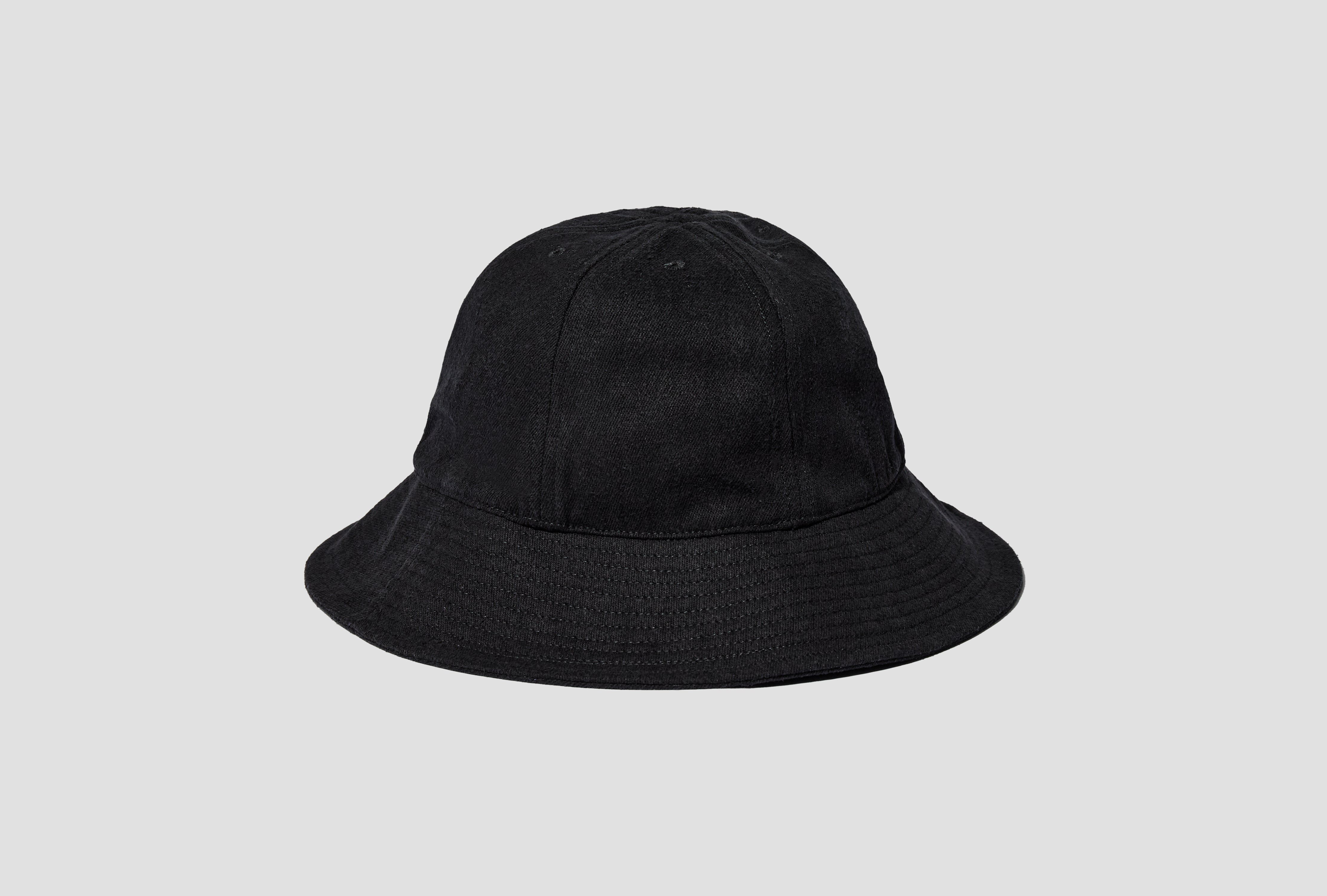SILK NEP HAT D01-07002 Black