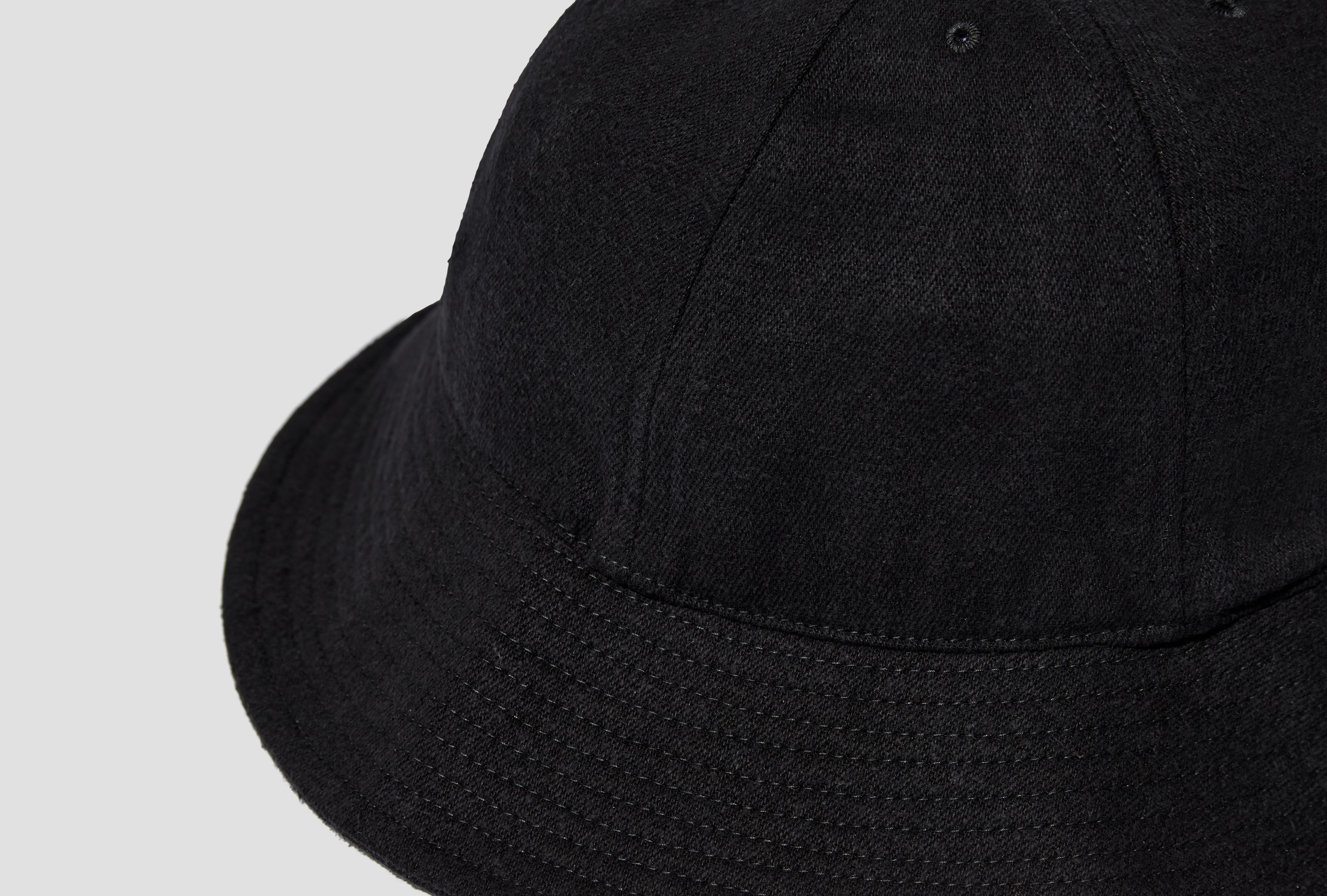 SILK NEP HAT D01-07002 Black