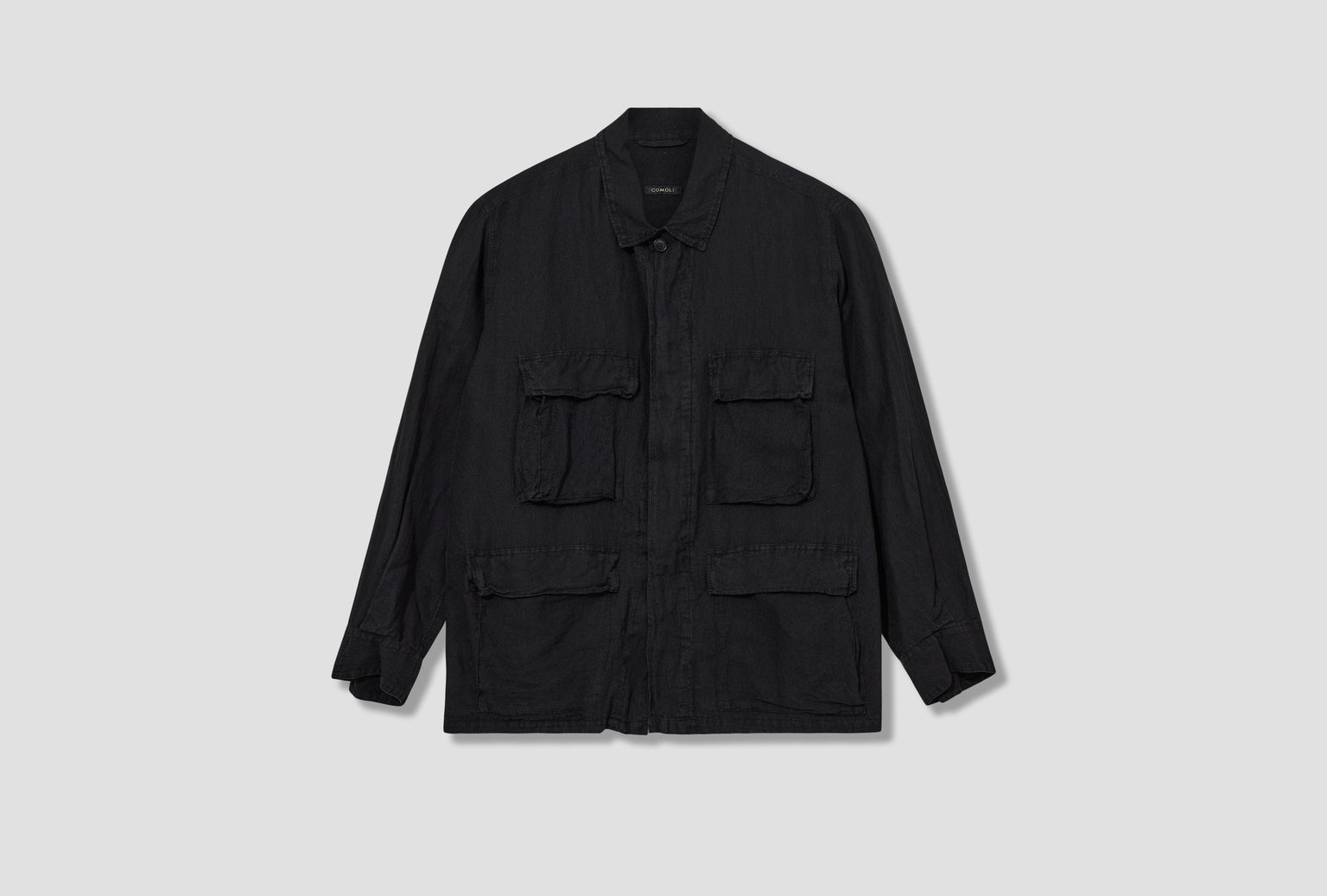 SILK COTTON B.D.U. JACKET D01-01013 Black