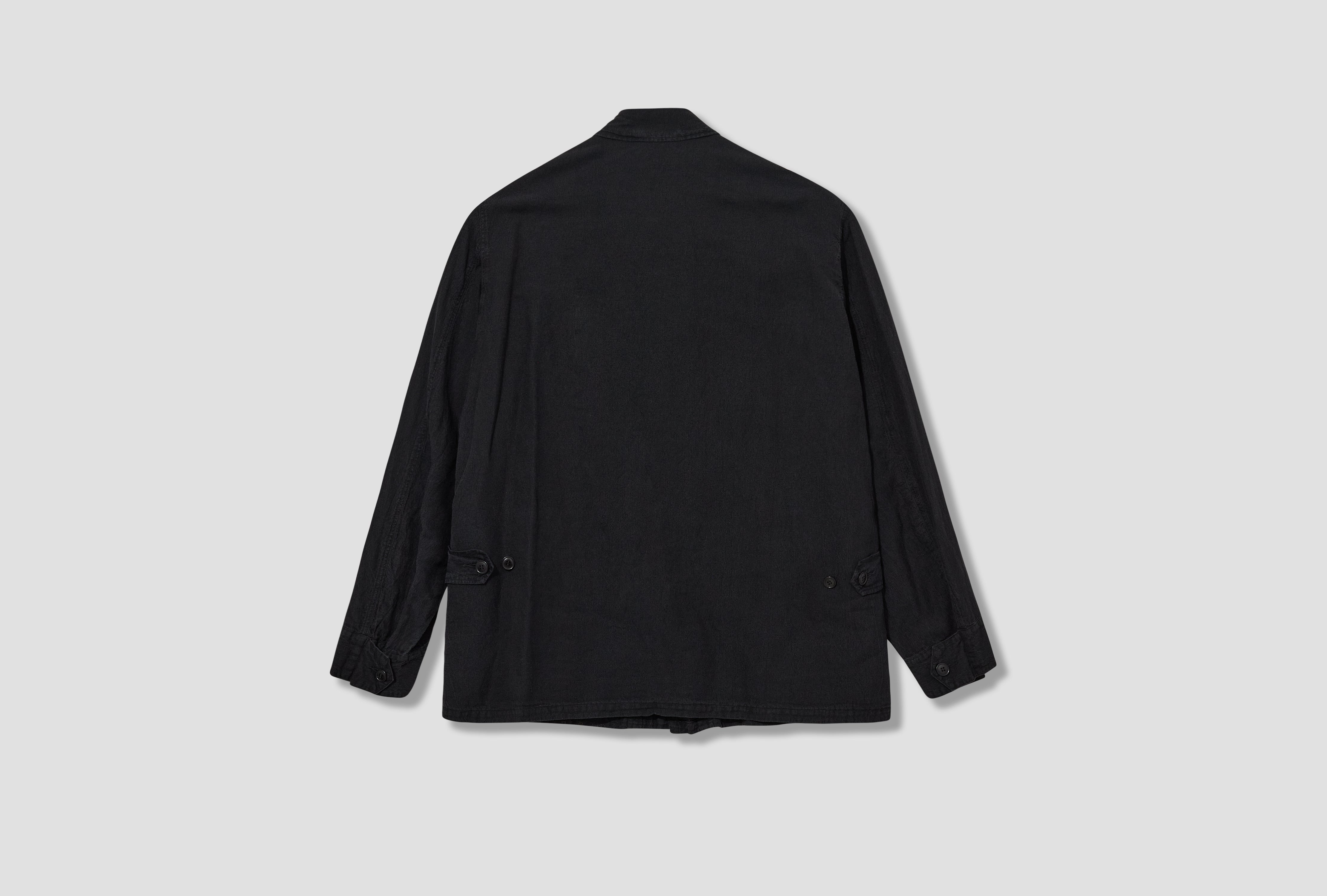 SILK COTTON B.D.U. JACKET D01-01013 Black