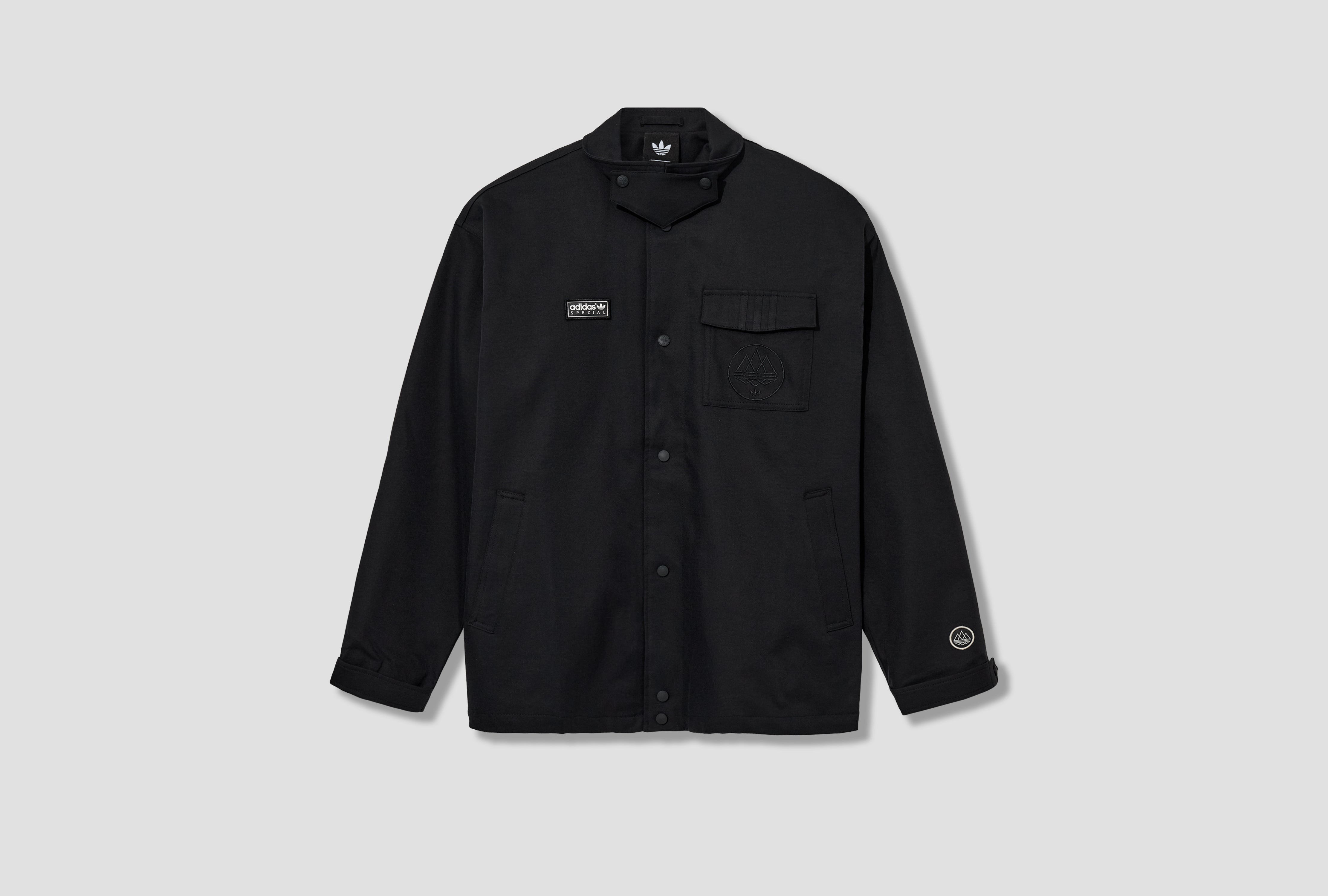 WINGROVE II SPZL JACKET - BLACK KF6806