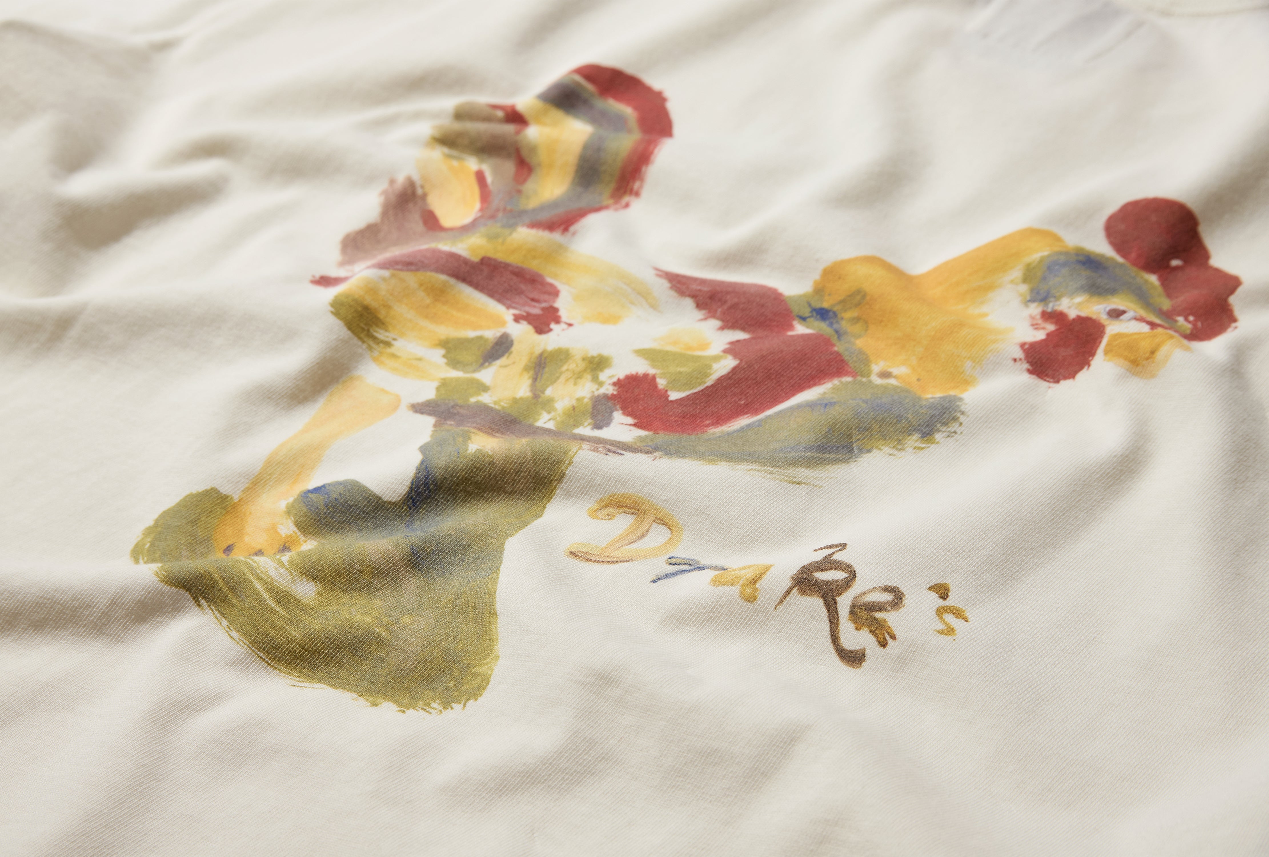 6 TILE BACK PRINT HIKING TEE DR2A5A 26212-01 White