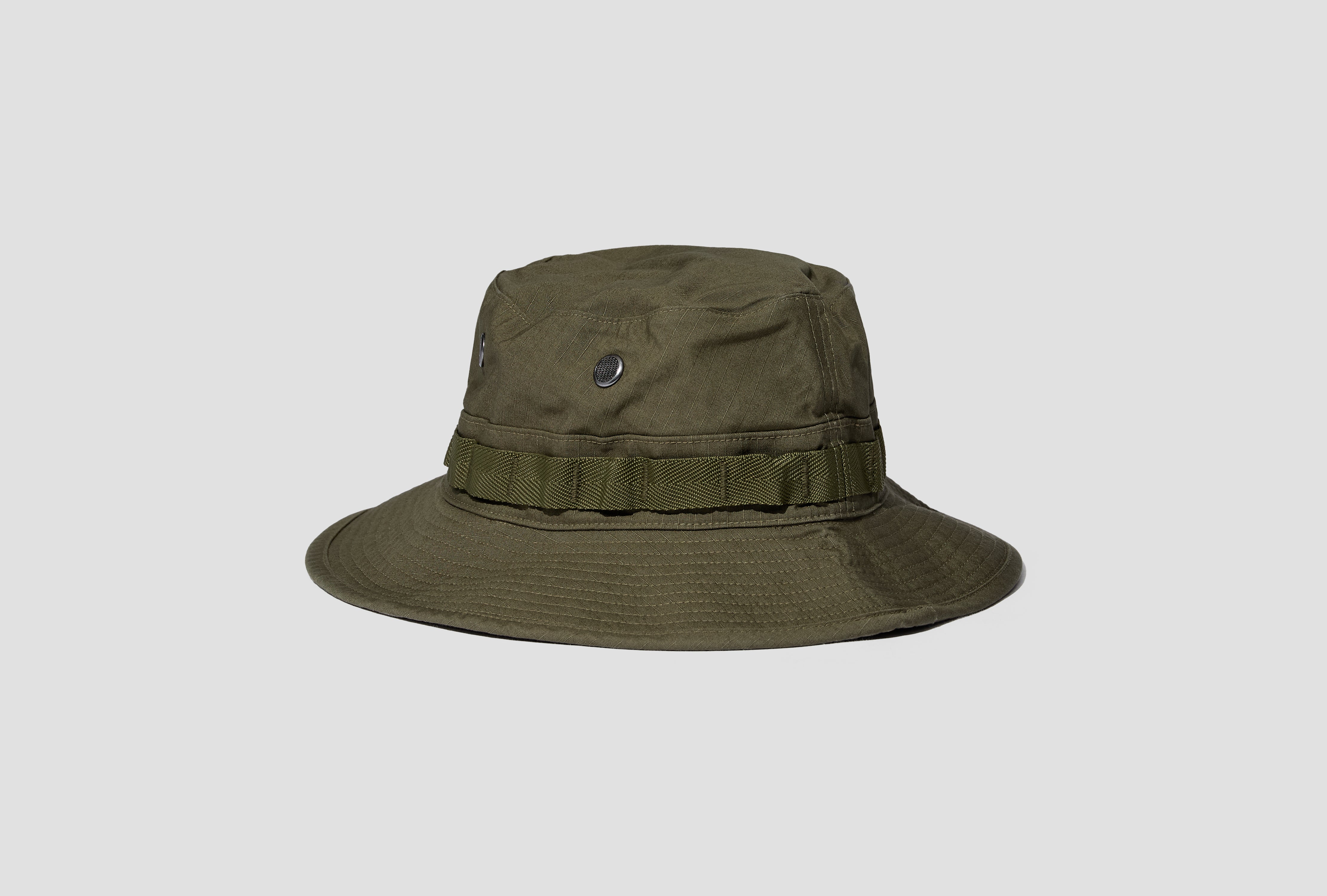 U.S ARMY JUNGLE HAT RIPSTOP - ORIGINAL RIP STOP 03- -023-76 Green