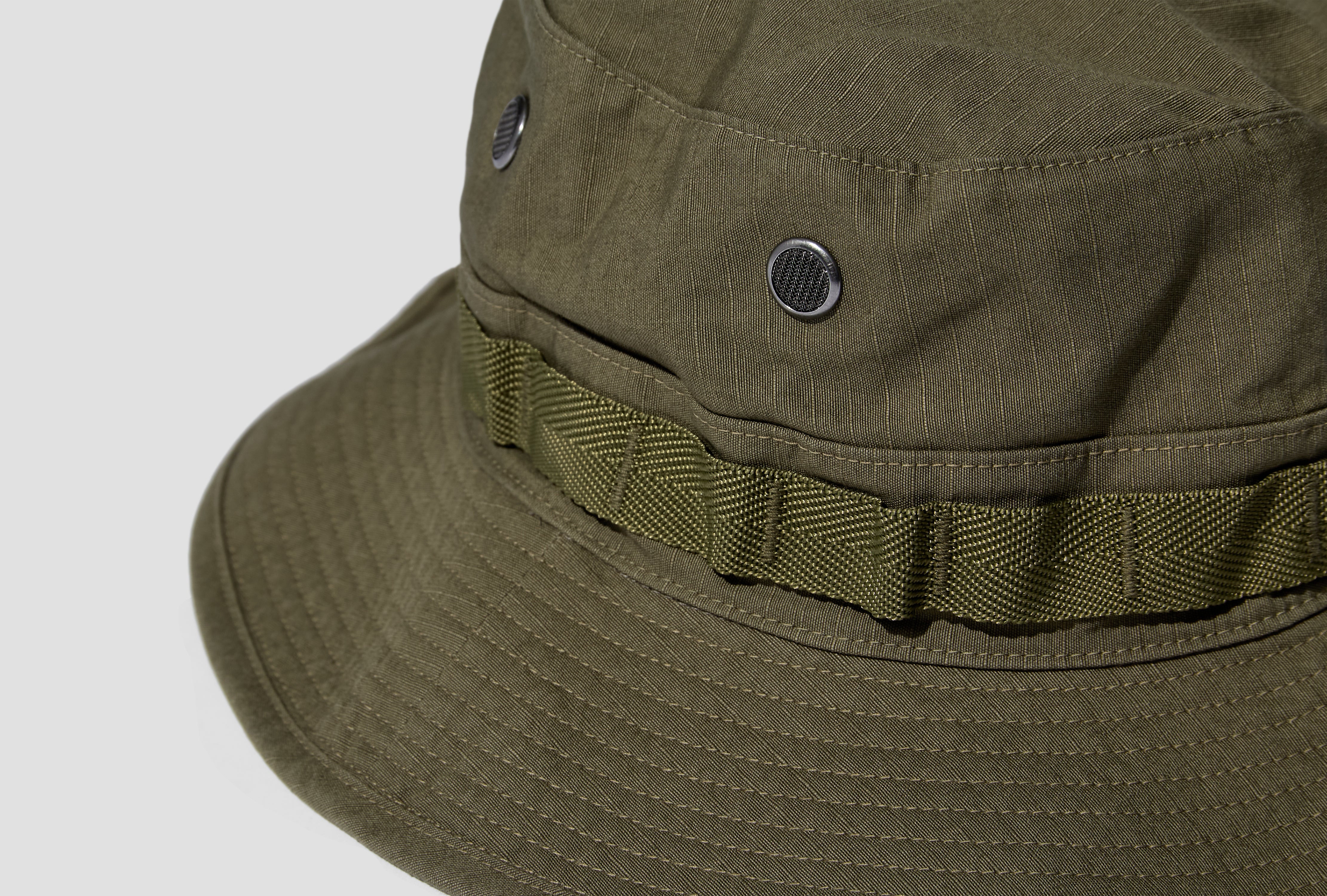 U.S ARMY JUNGLE HAT RIPSTOP - ORIGINAL RIP STOP 03- -023-76 Green