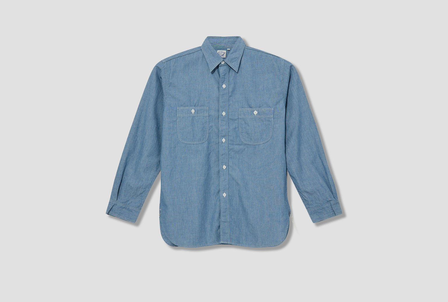 RELAX FIT STRIPE CHAMBRAY WORK SHIRT - 4.7OZ CHAMBRAY 01-8270-181 Stripe