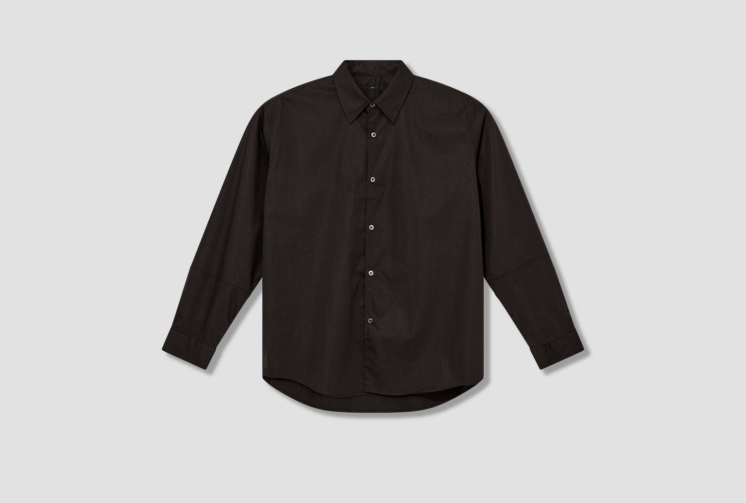 LYNN POPLIN L/S SHIRT LW-SH401 Brown