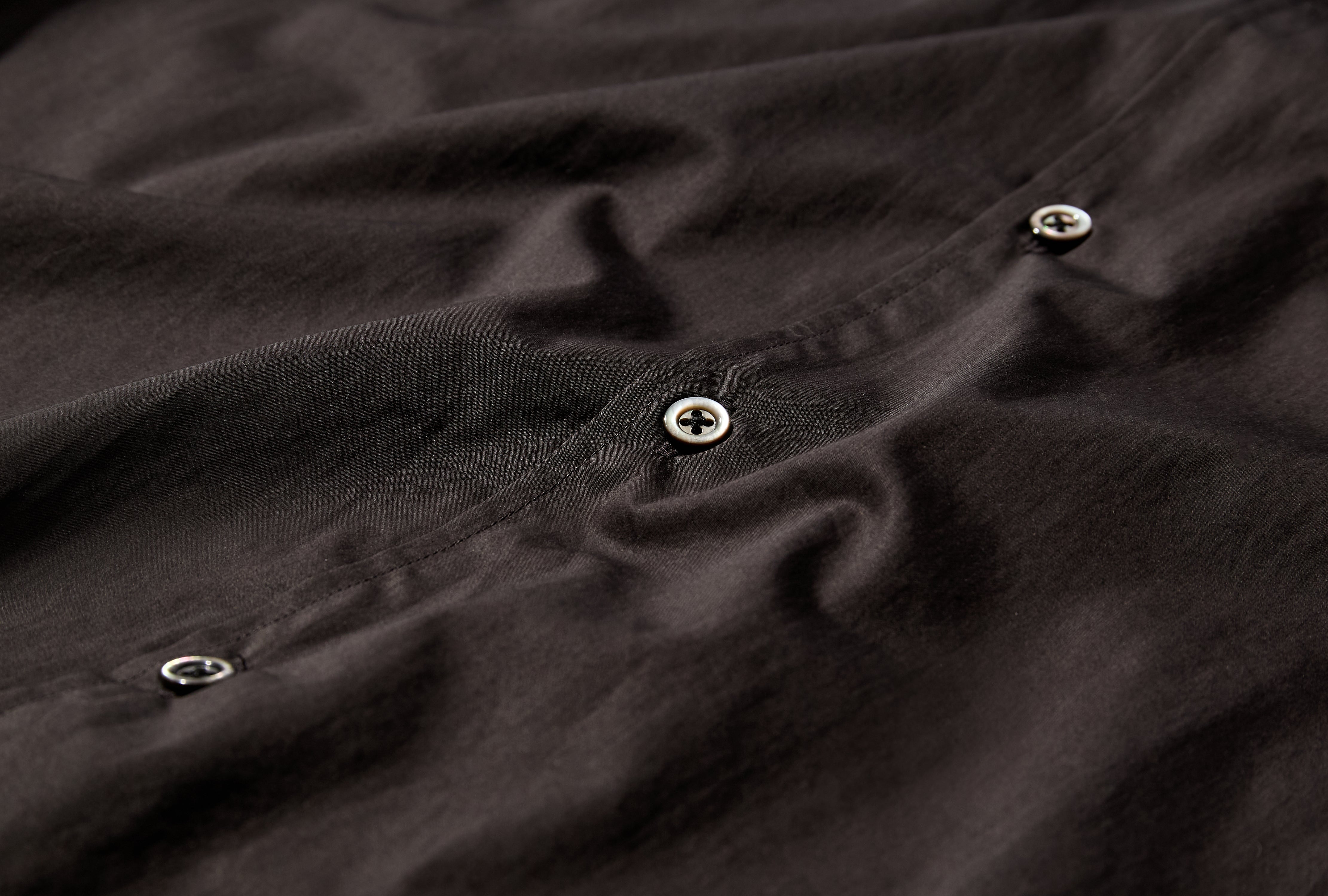 LYNN POPLIN L/S SHIRT LW-SH401 Brown