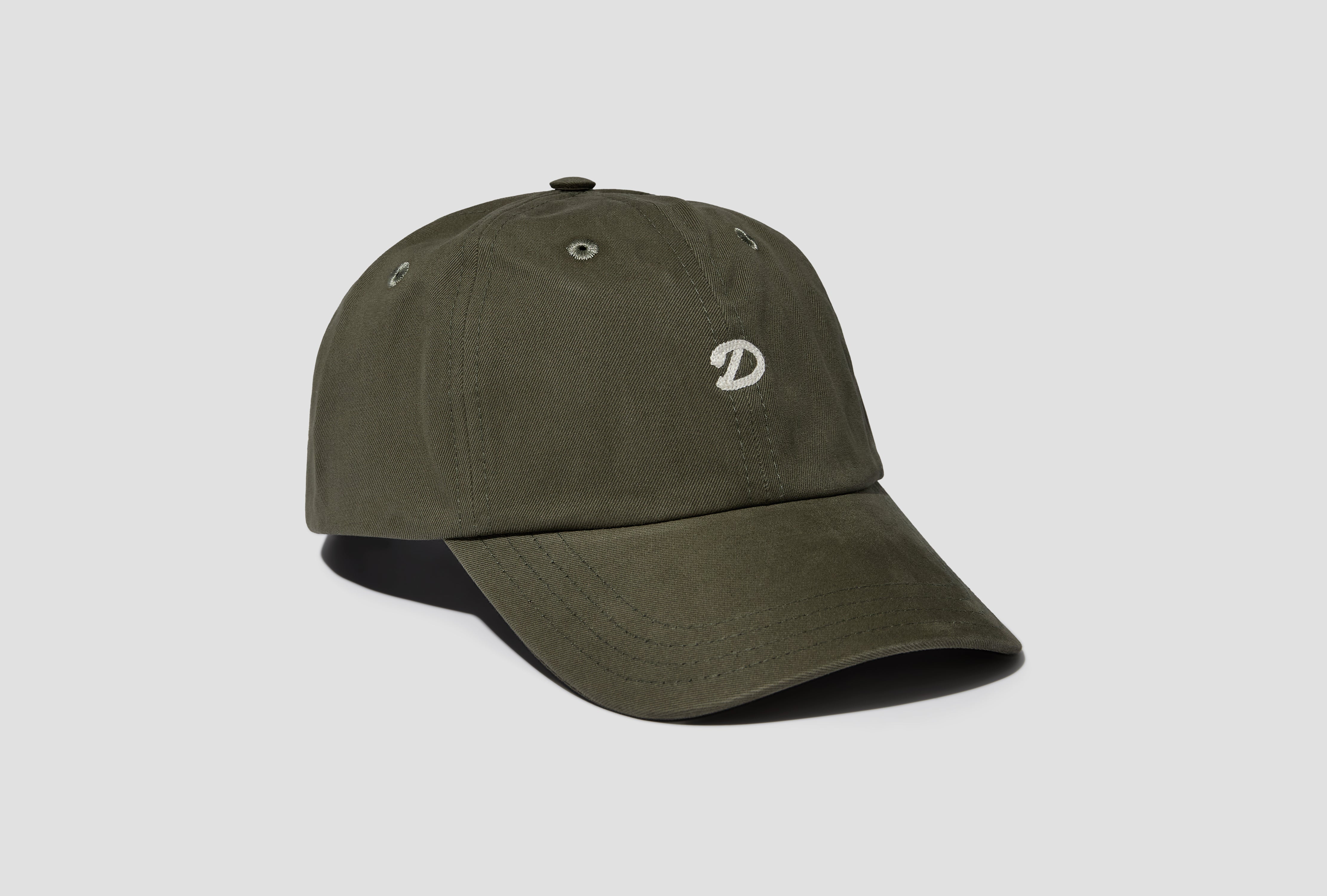 CHAINSTITCHED ''D'' CAP DR1AG2 24125-02 Green