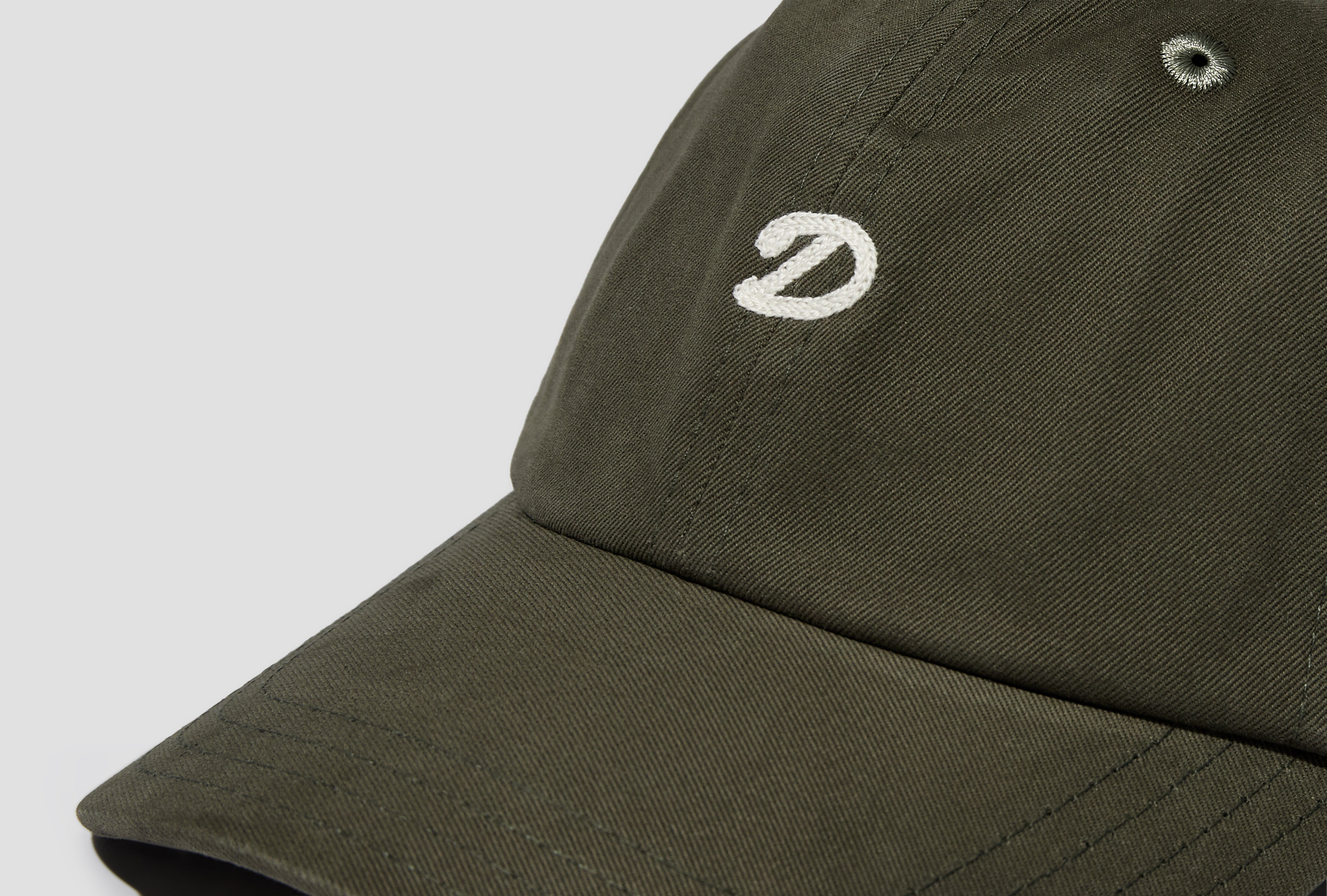 CHAINSTITCHED ''D'' CAP DR1AG2 24125-02 Green
