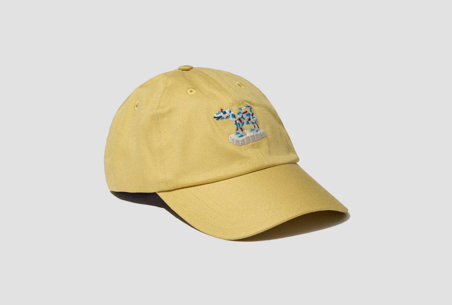 COW FIGURINE TWILL BASEBALL CAP DR1AG2 26219-01 Yellow