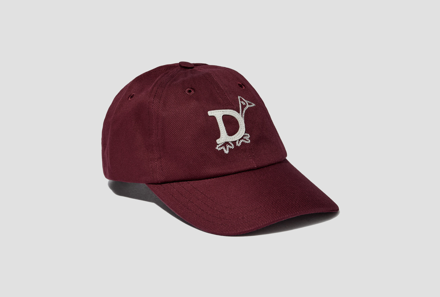 D DUCK TWILL BASEBALL CAP DR1AG2 26221-02 Burgundy
