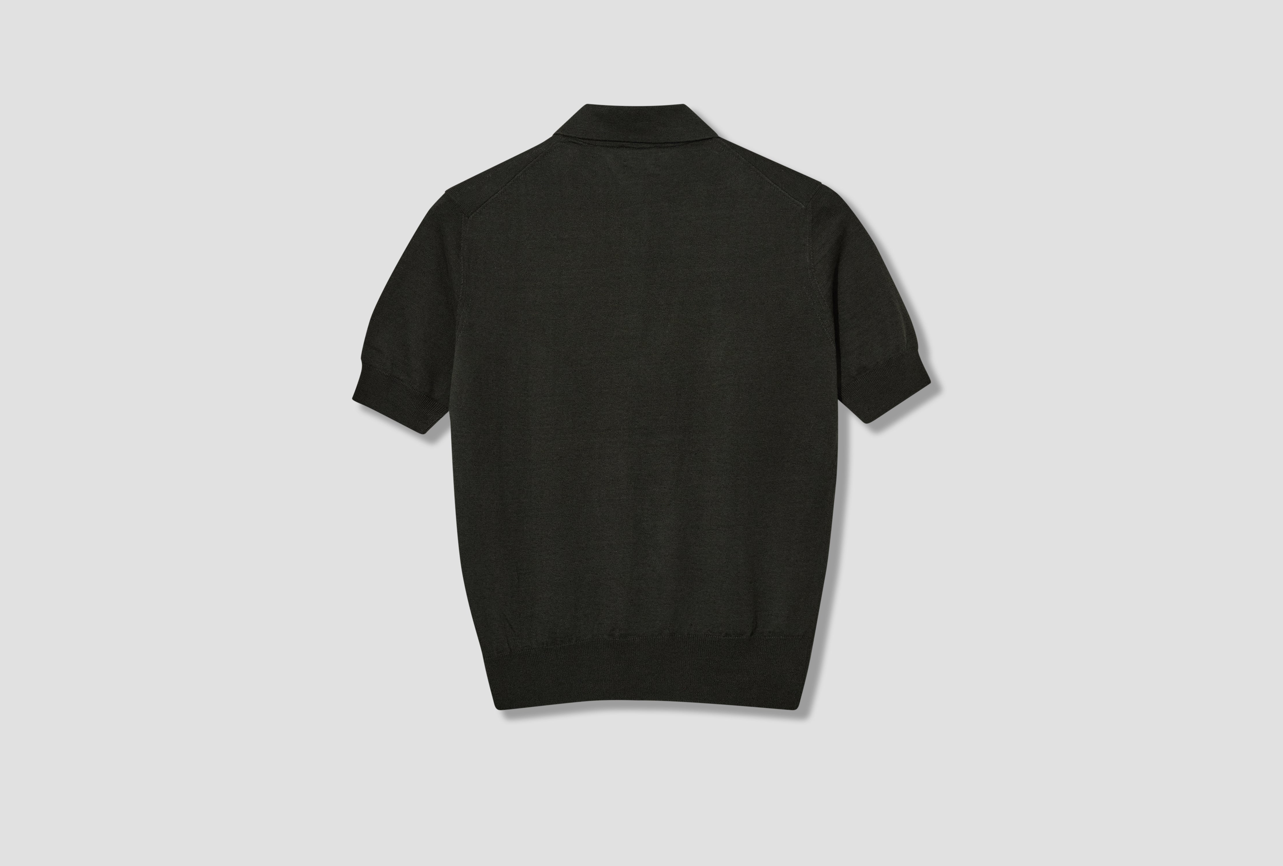 SS LINEN-COTTON KNITTED POLO SHIRT DR2A3G 21275-08 Olive