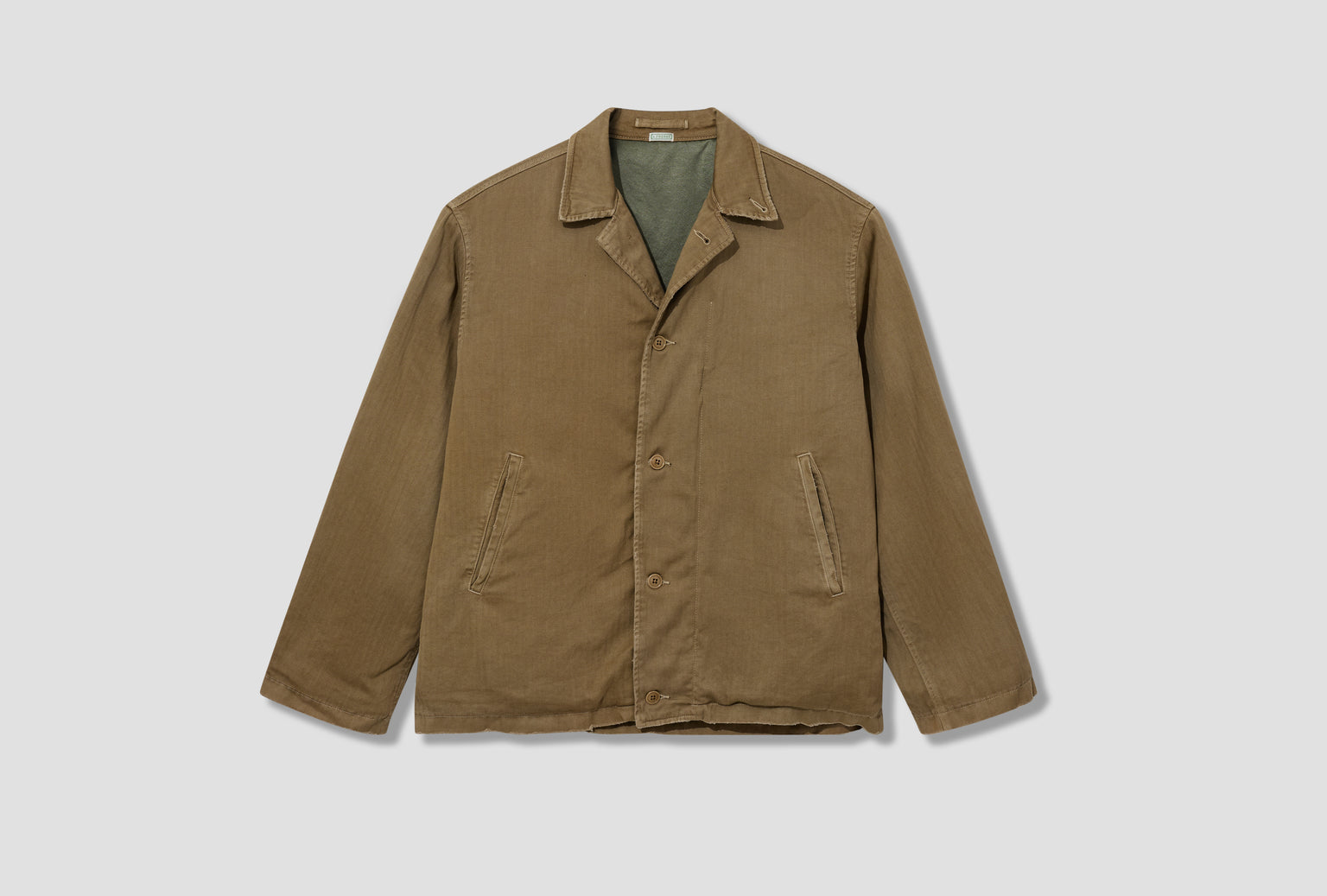 VINTAGE US NAVY N-4 DECK JACKET 26SAP-01-51 Beige