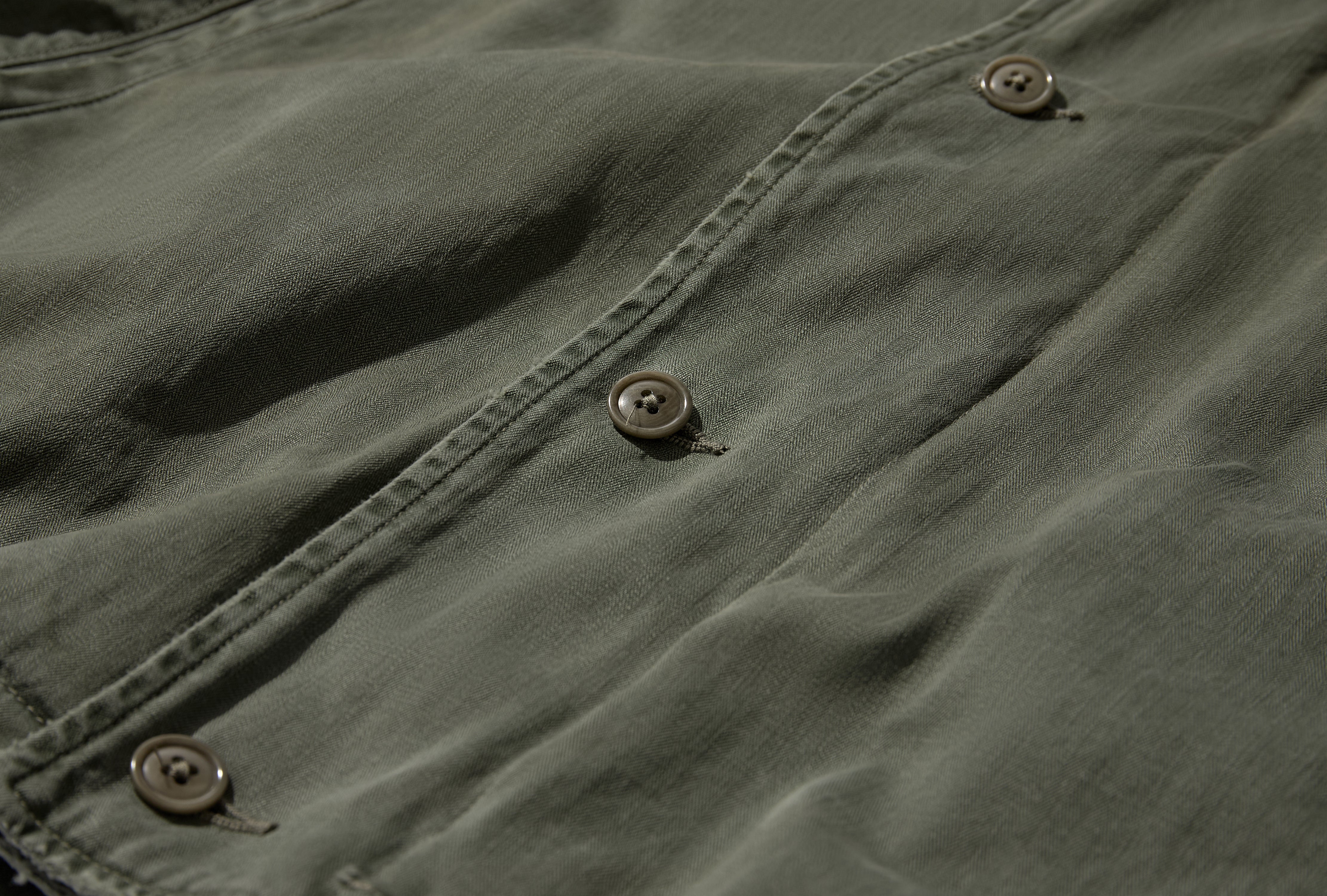 VINTAGE US NAVY N-4 DECK JACKET 26SAP-01-51 Green