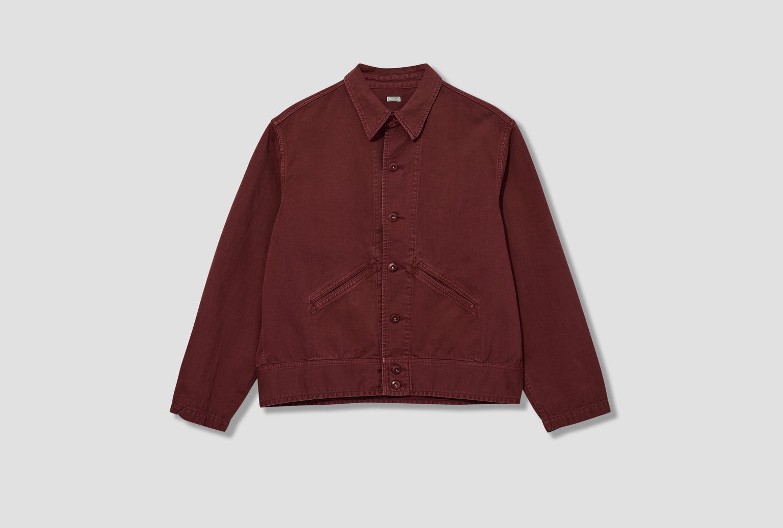 VINTAGE MEDICAL JACKET 26SAP-01-53 Burgundy