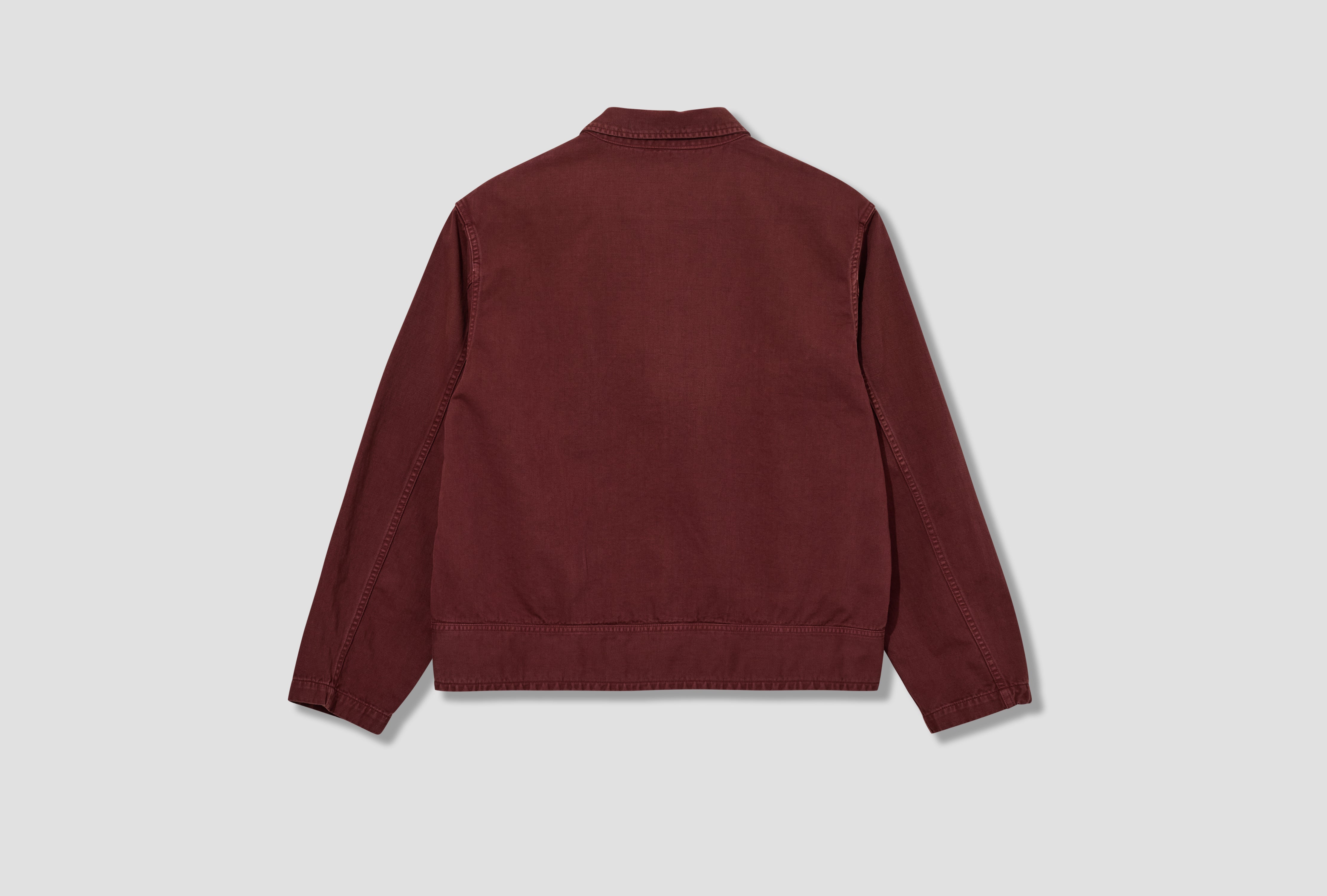 VINTAGE MEDICAL JACKET 26SAP-01-53 Burgundy