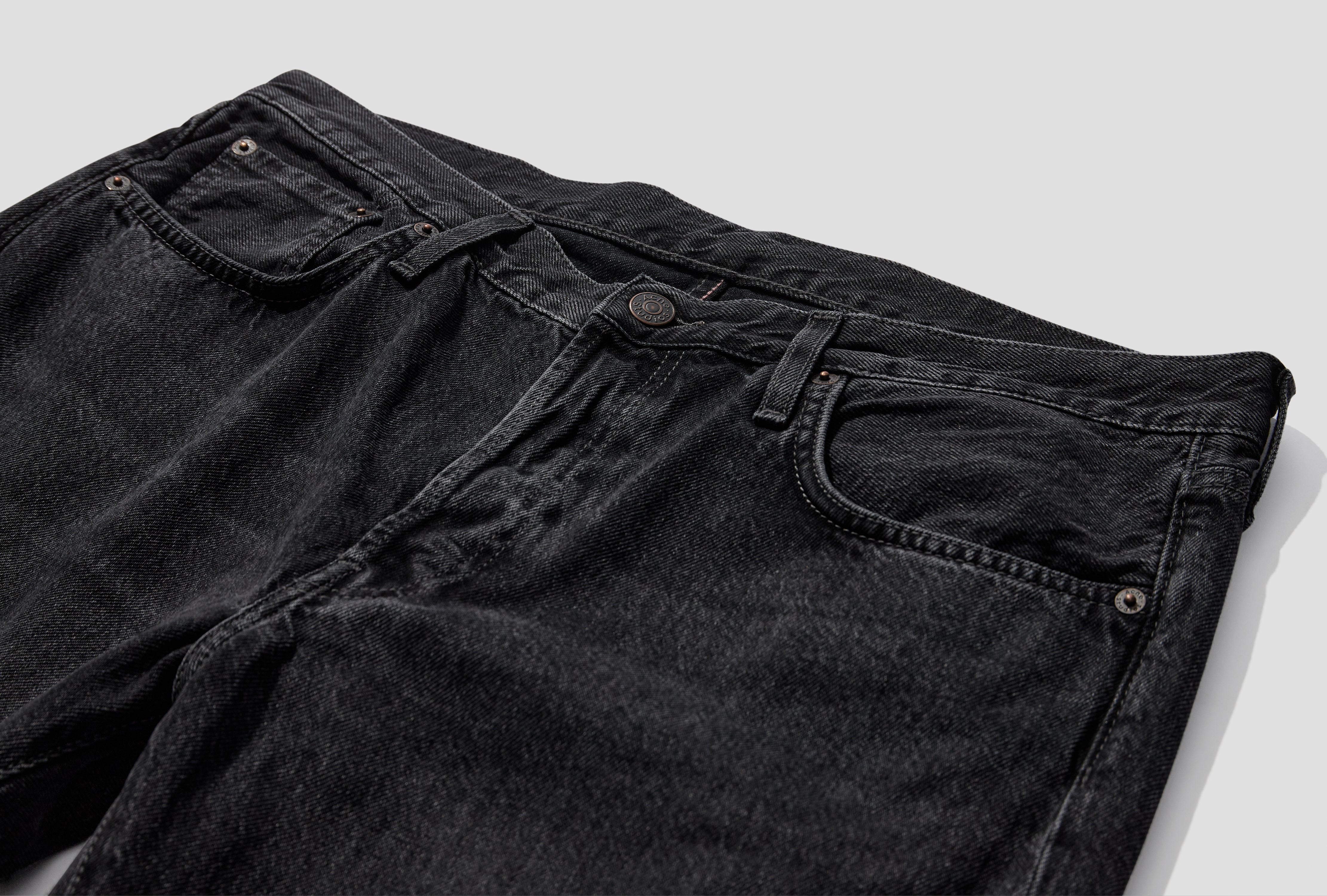 ACNE STUDIOS 1996M VINTAGE BLACK B00513 Black