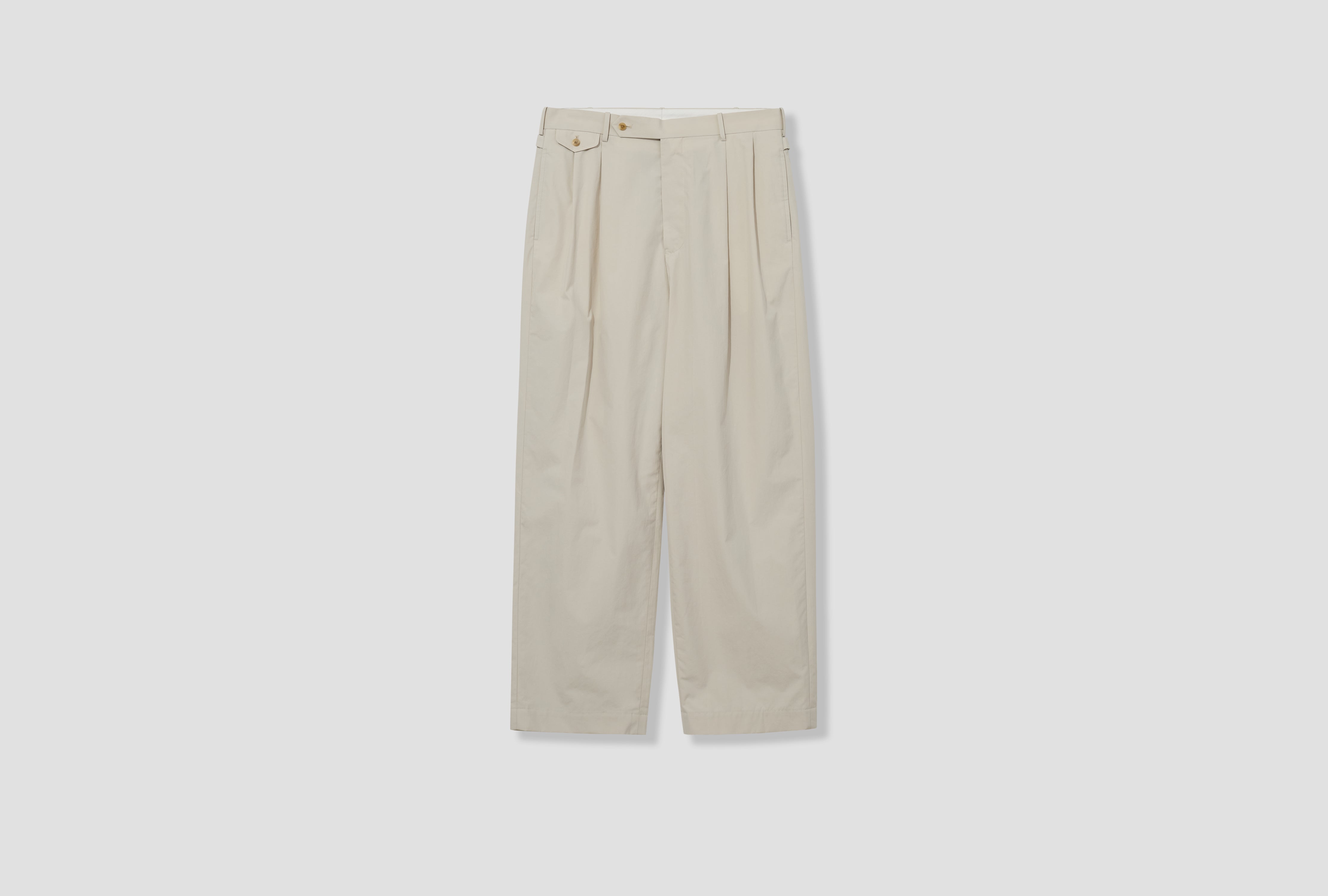 HIGH DENSITY WEATHER CLOTH TROUSERS 26SAP-04-41 Beige