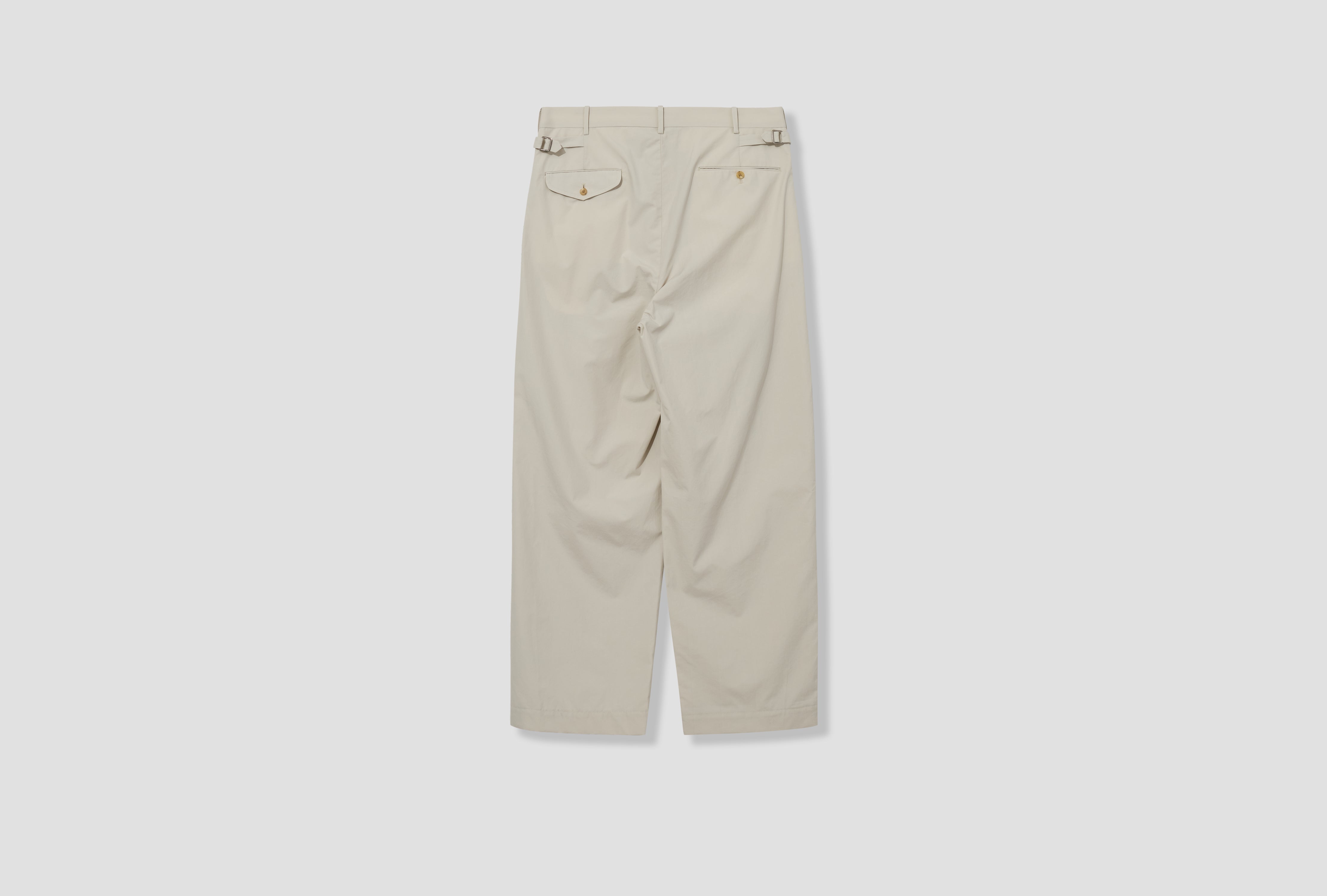 HIGH DENSITY WEATHER CLOTH TROUSERS 26SAP-04-41 Beige