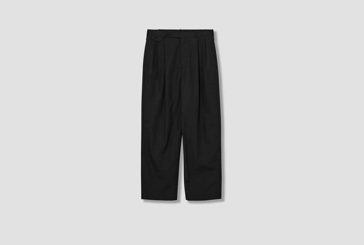 HIGH DENSITY WEATHER CLOTH TROUSERS 26SAP-04-41 Black