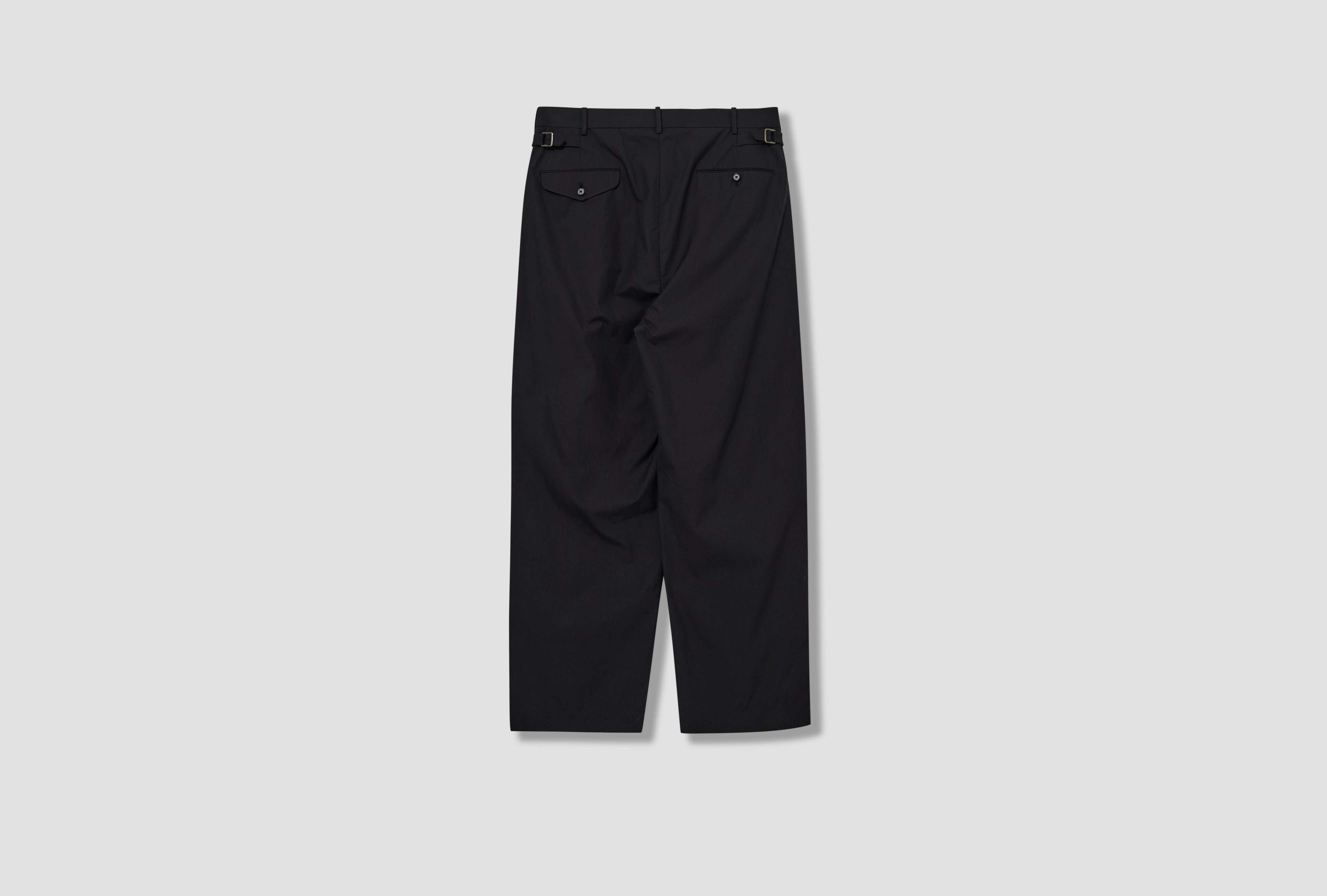 HIGH DENSITY WEATHER CLOTH TROUSERS 26SAP-04-41 Black