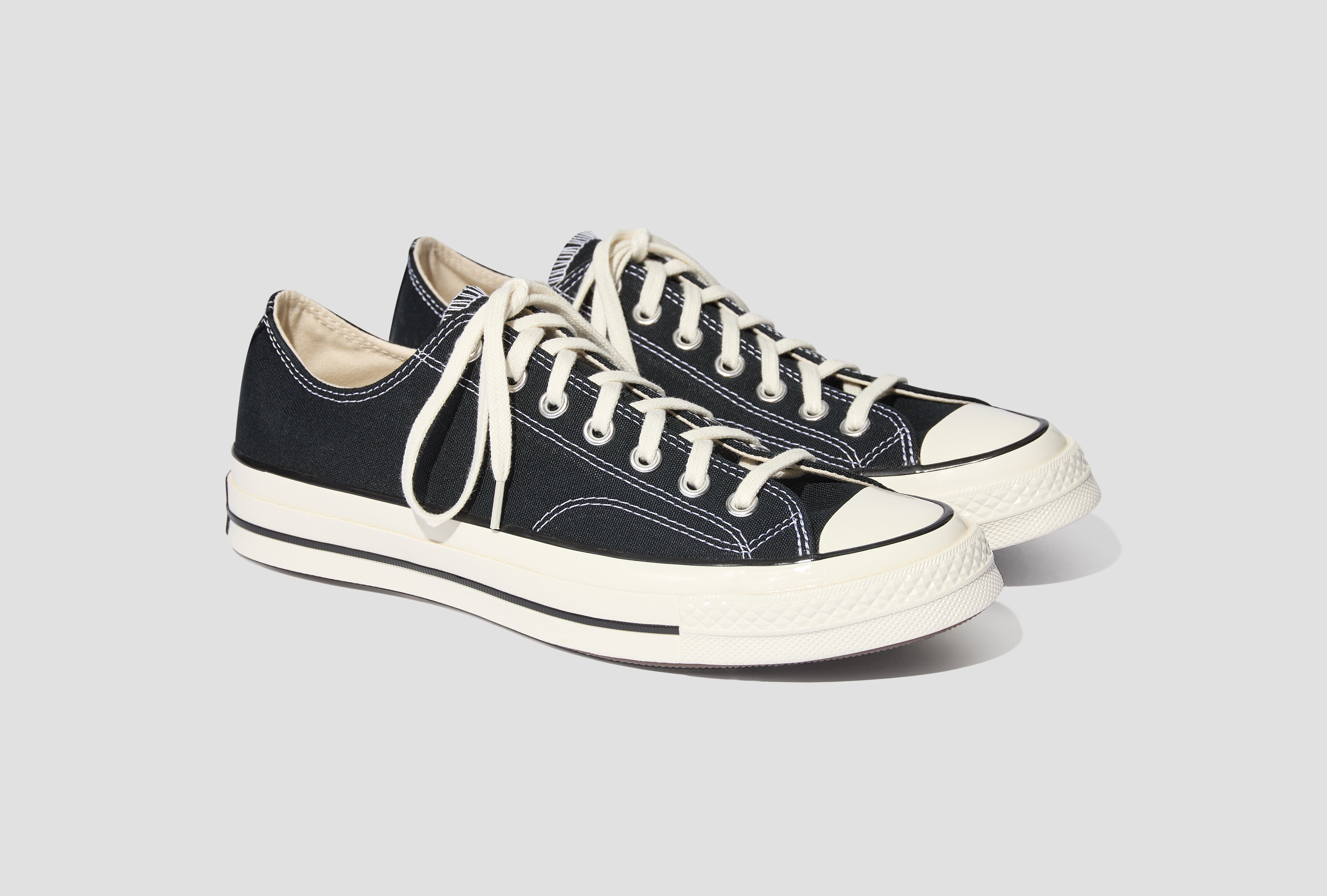 CHUCK 70 OX - BLACK/BLACK/EGRET 162058C