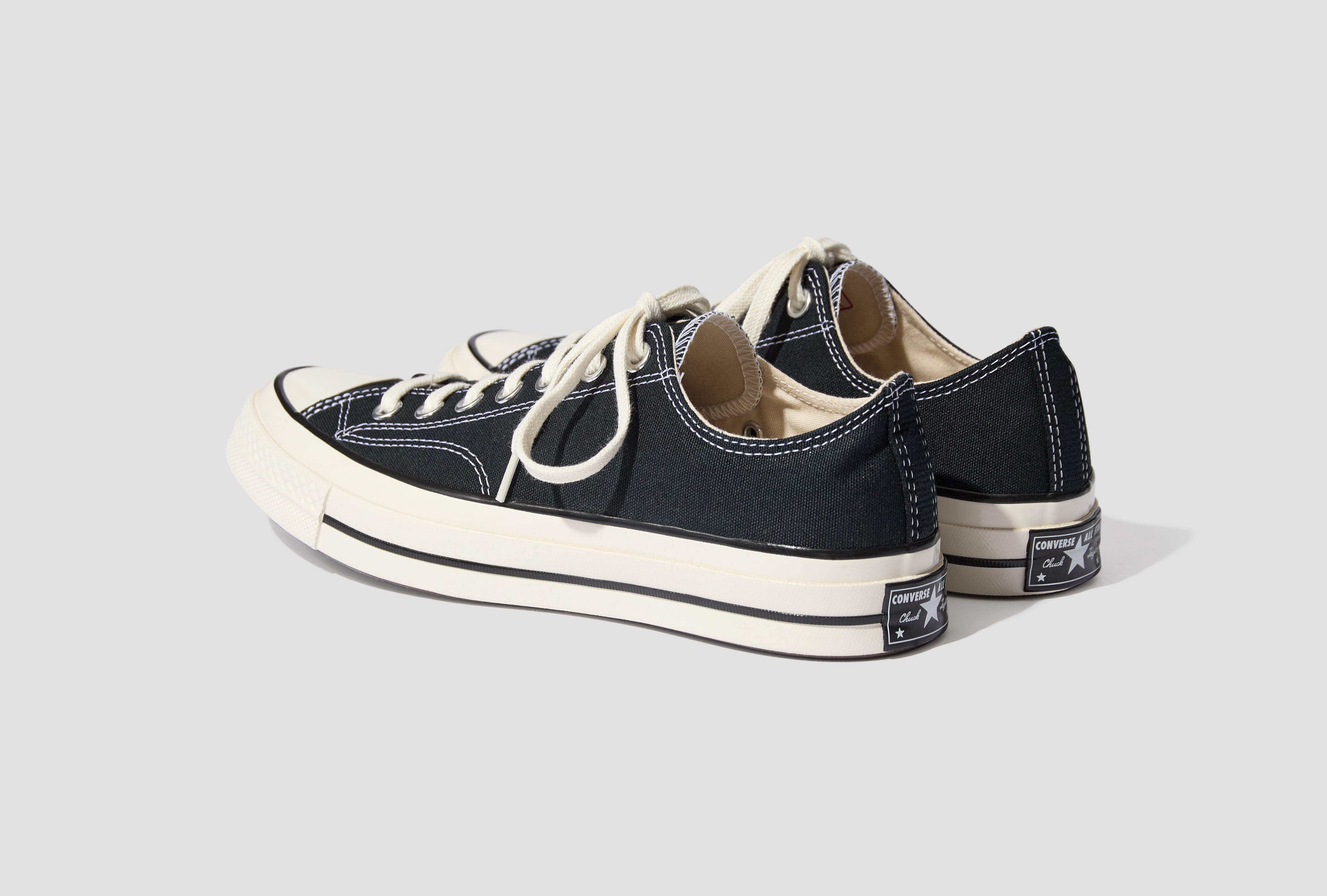 CHUCK 70 OX - BLACK/BLACK/EGRET 162058C