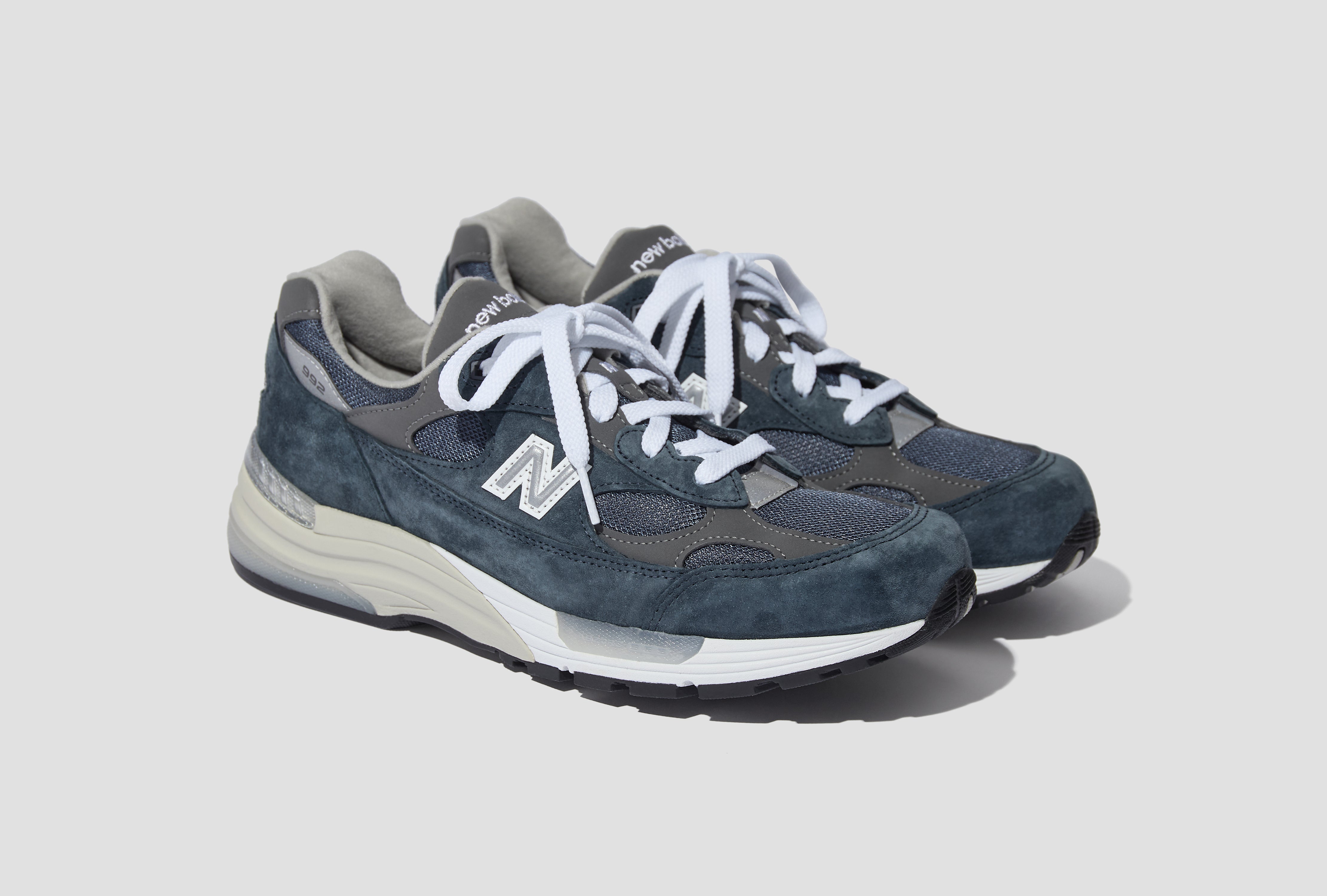 MADE IN USA 992 - NB NAVY / GREY / SILVER METALI  U992NY