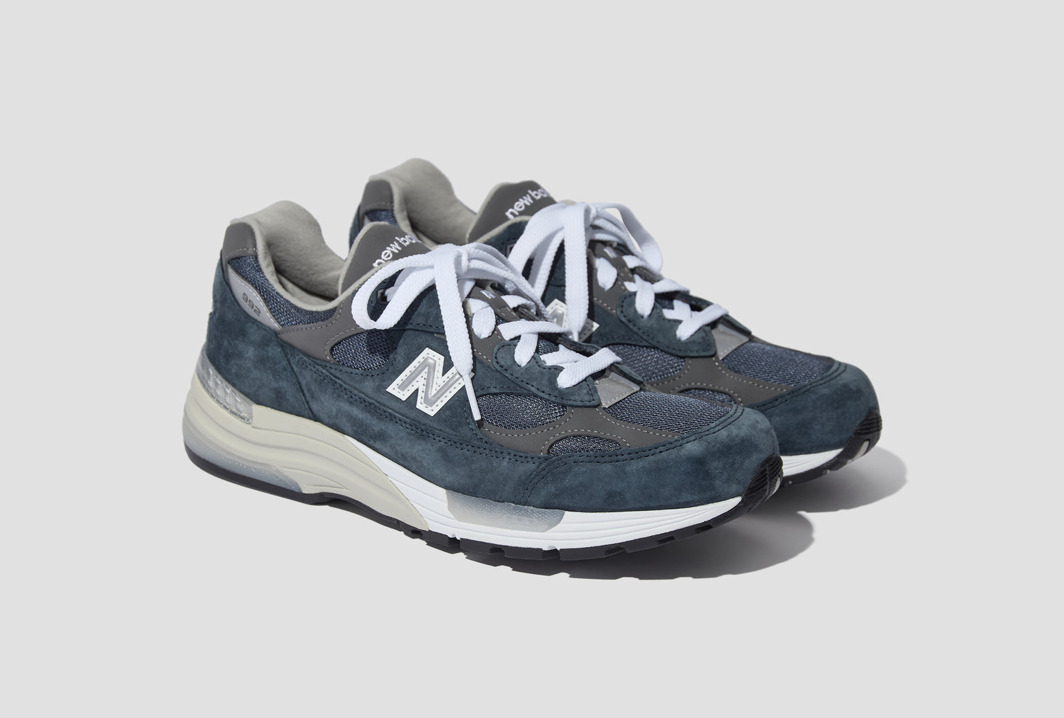 MADE IN USA 992 - NB NAVY / GREY / SILVER METALI  U992NY
