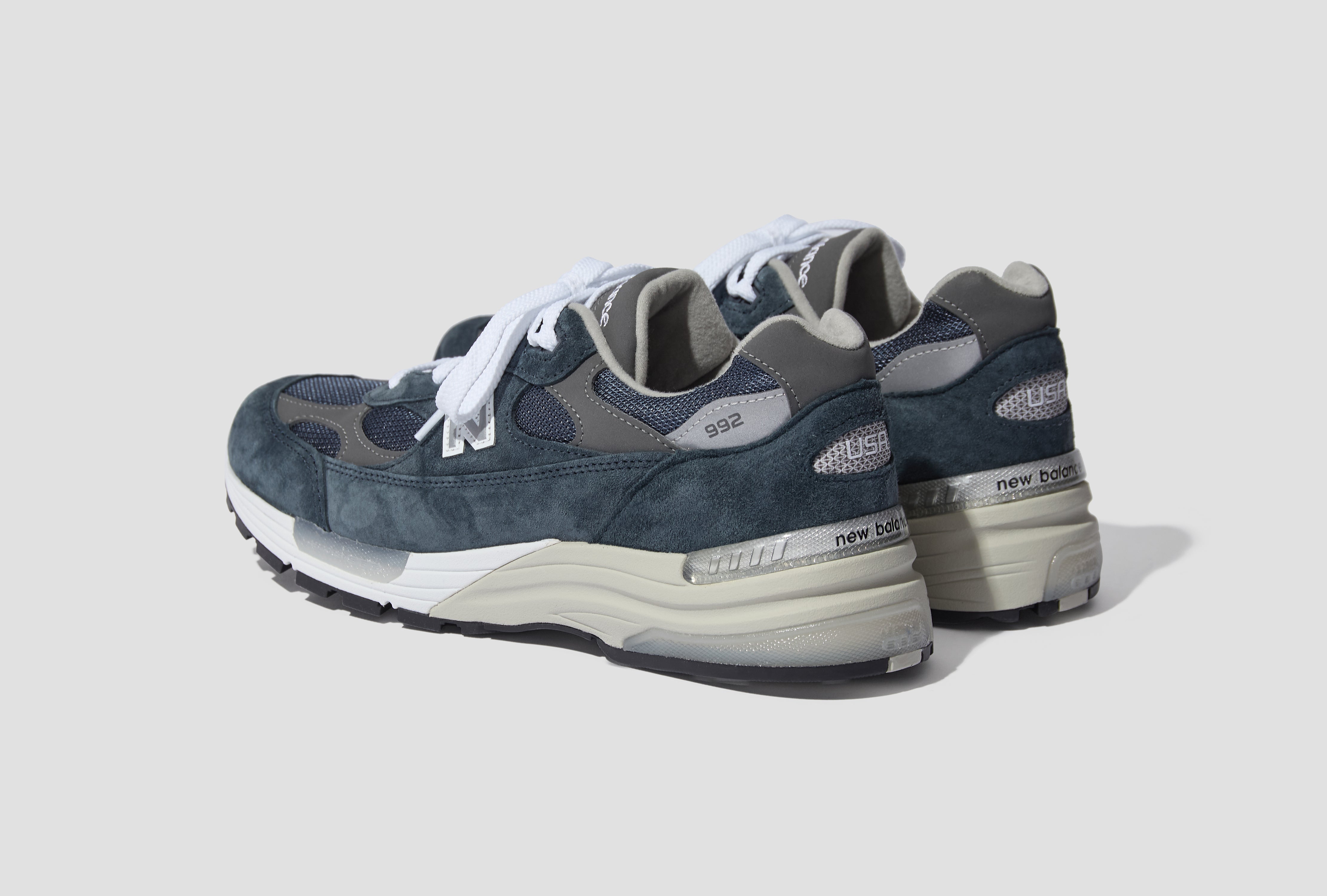 MADE IN USA 992 - NB NAVY / GREY / SILVER METALI  U992NY