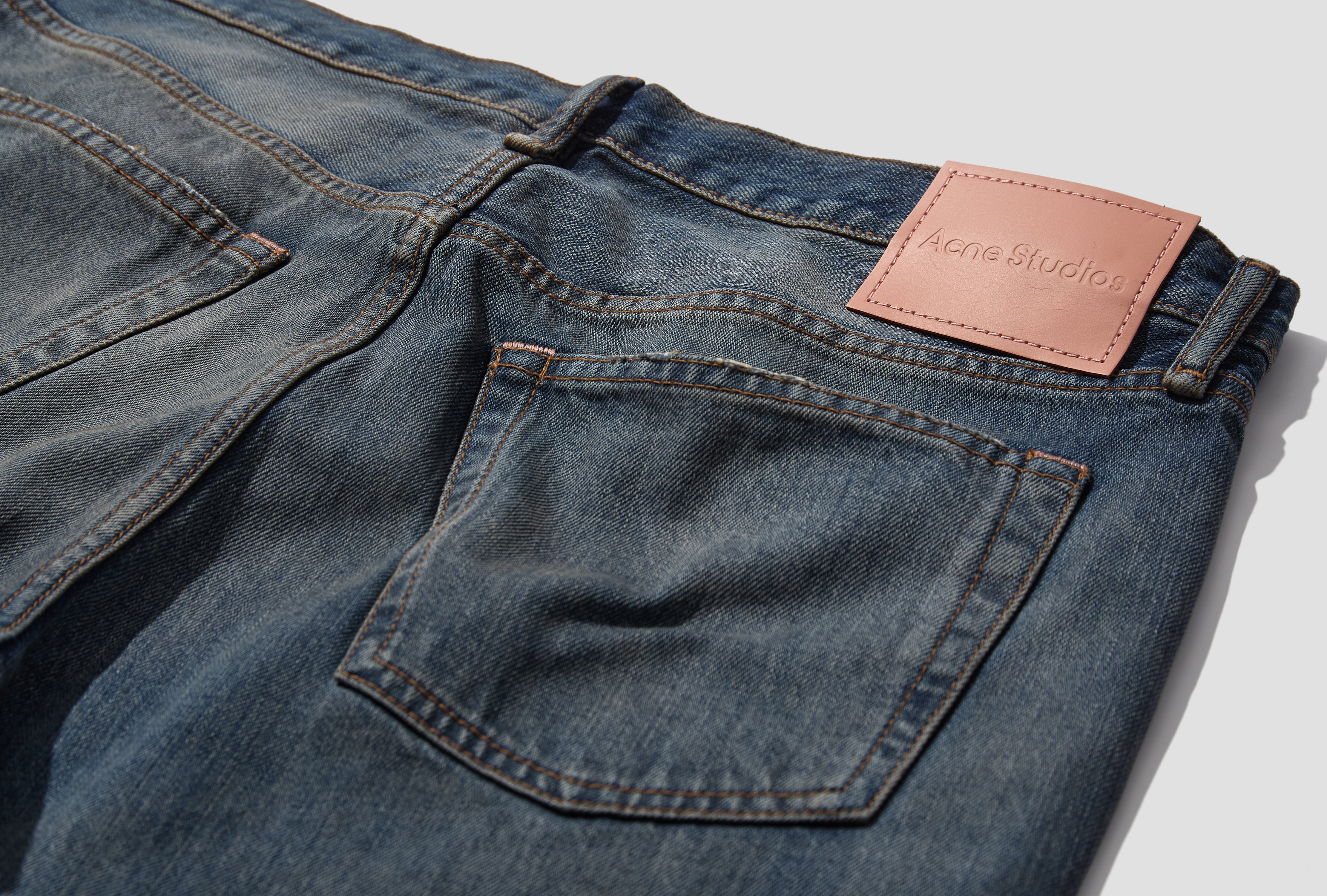 ACNE STUDIOS 1996M MID BLUE BINGO B00494 Blue