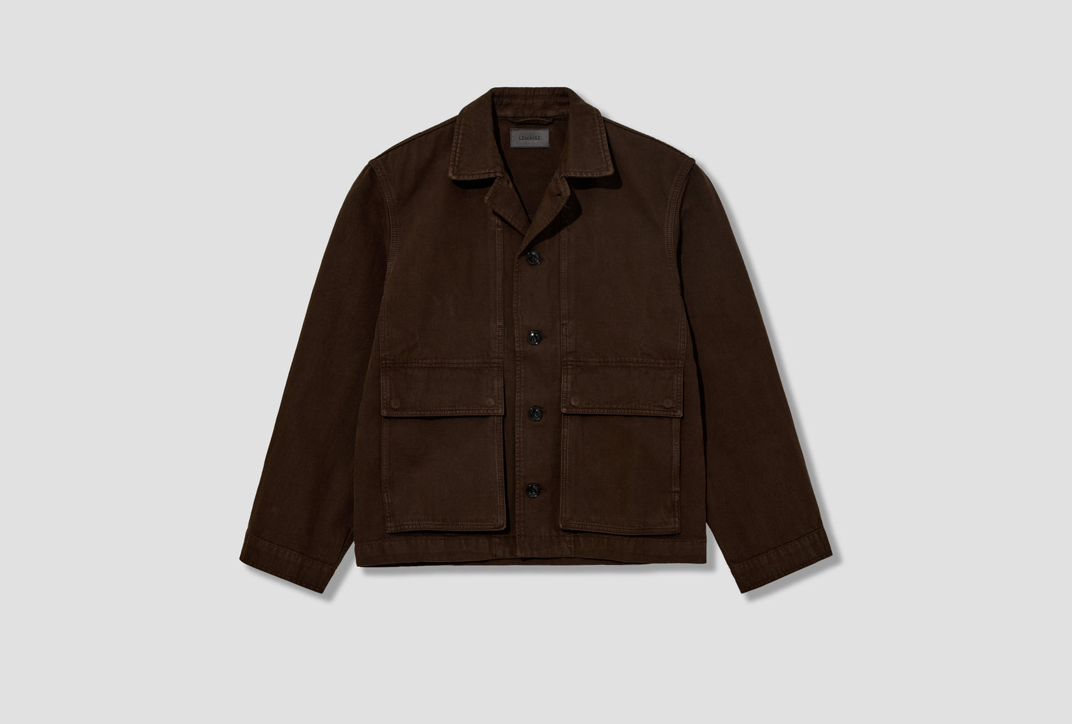BOXY JACKET - GD HEAVY BROKEN TWILL OW1223 LD1077 Brown