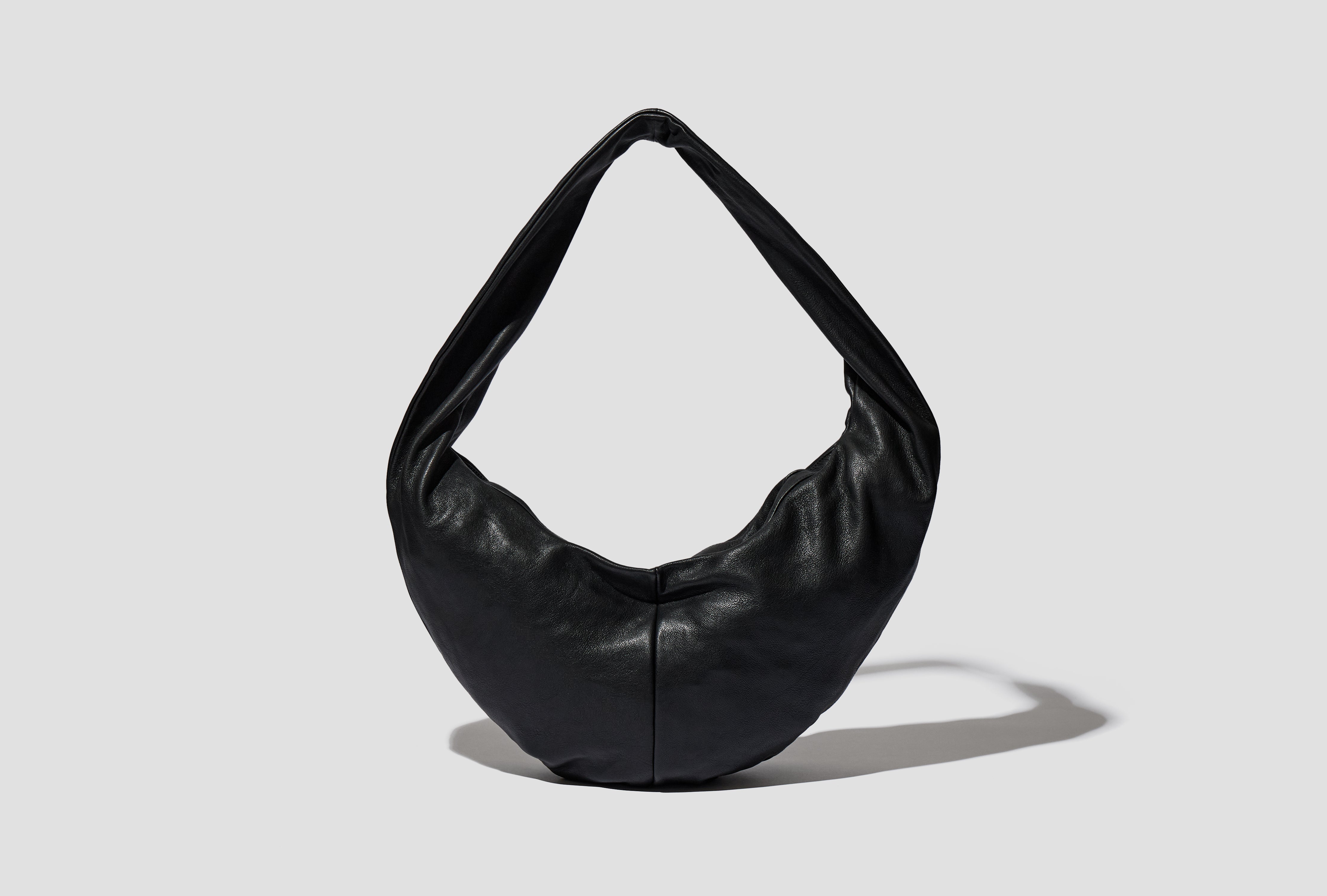 NO.250 LEATHER CROSSED BAG S13-250 Black