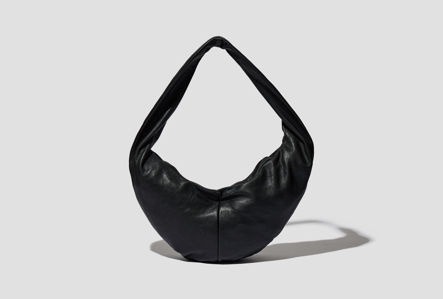 NO.250 LEATHER CROSSED BAG S13-250 Black