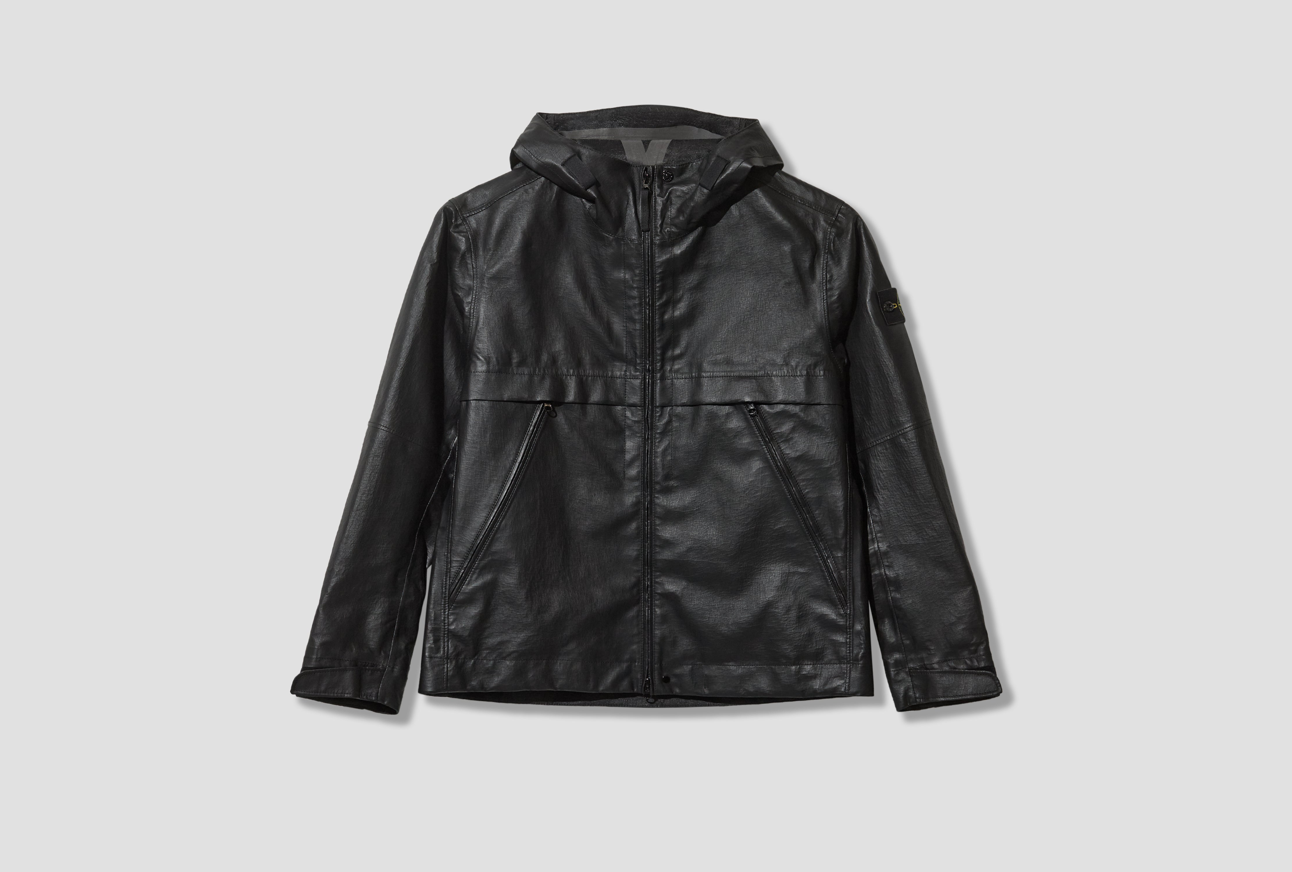 LEATHER ORGANZA L2 S15 01000 01 S0098 Black