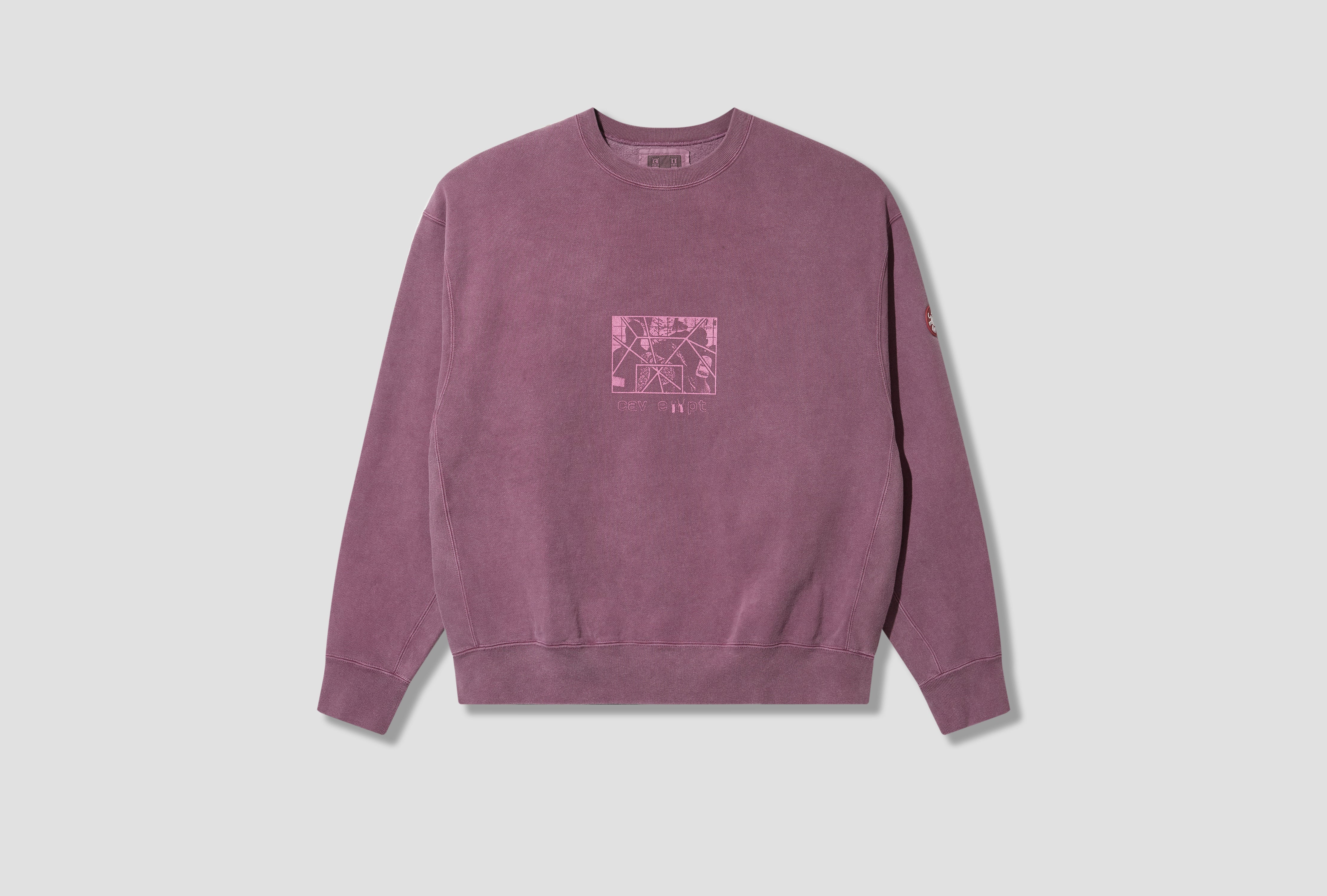 OVERDYE PARADIGM CREW NECK CES29CS12 Burgundy
