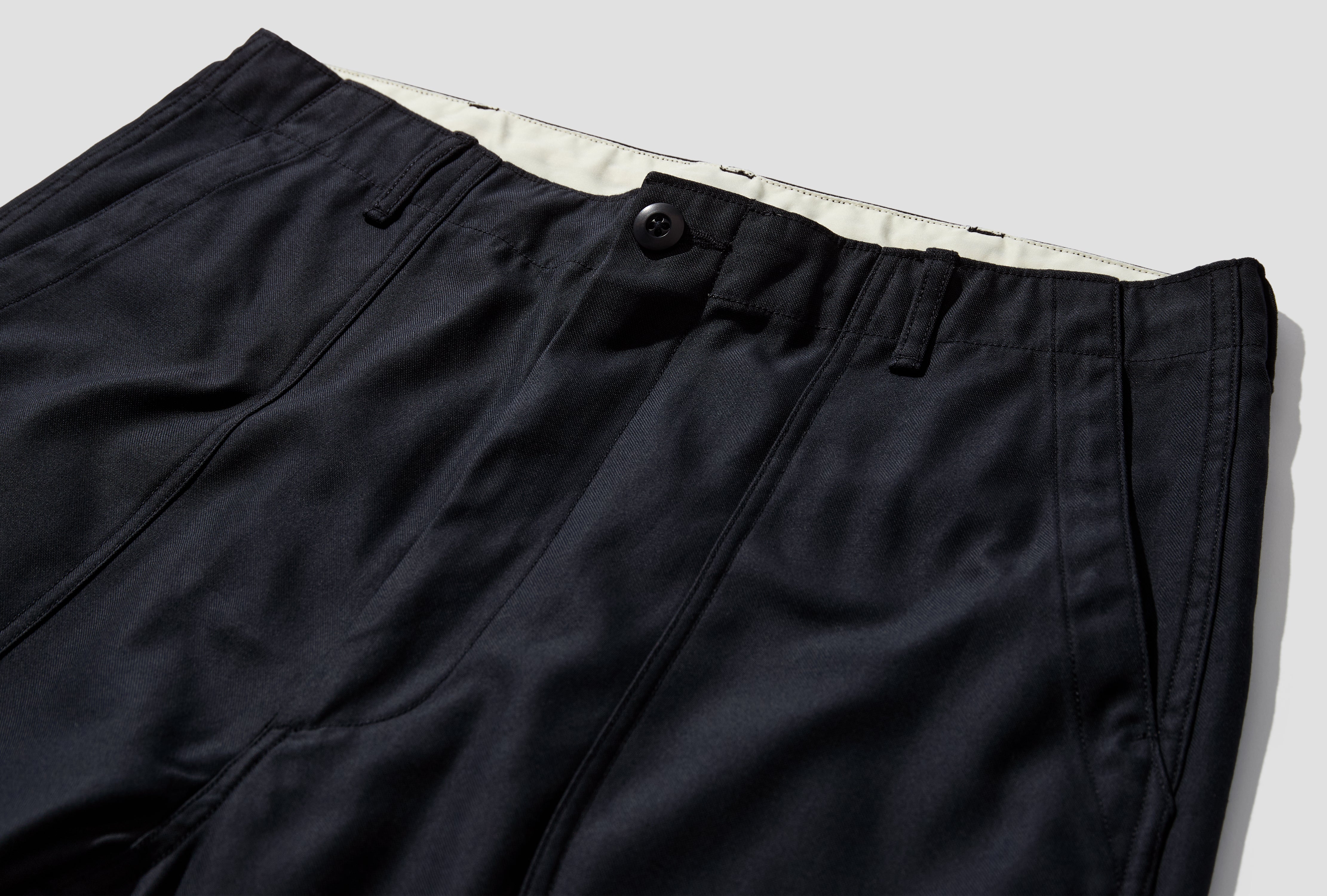 WIDE BAKER PANTS S26FC068E Navy