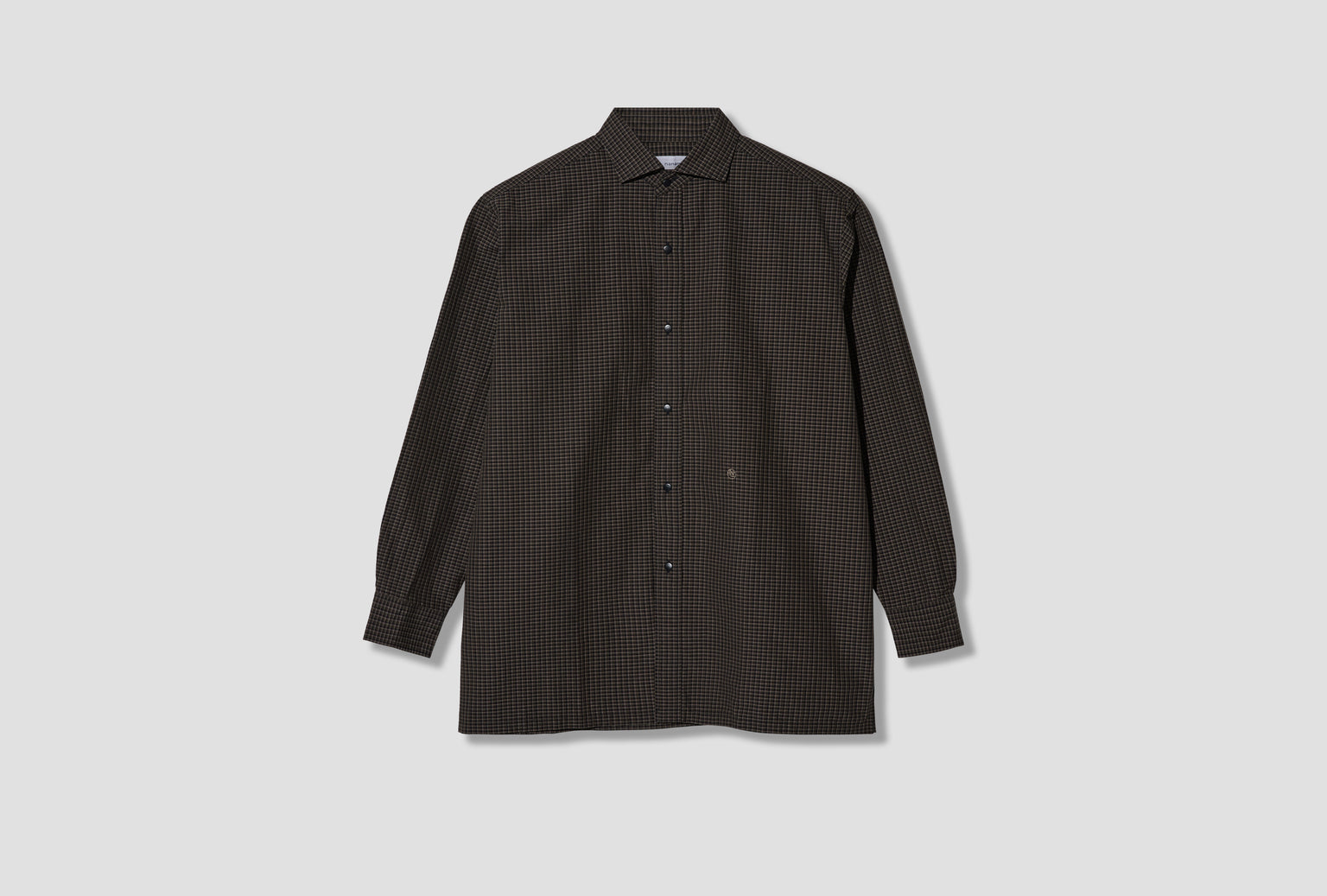 MICRO PLAID WIND SHIRT S26FG064E Navy