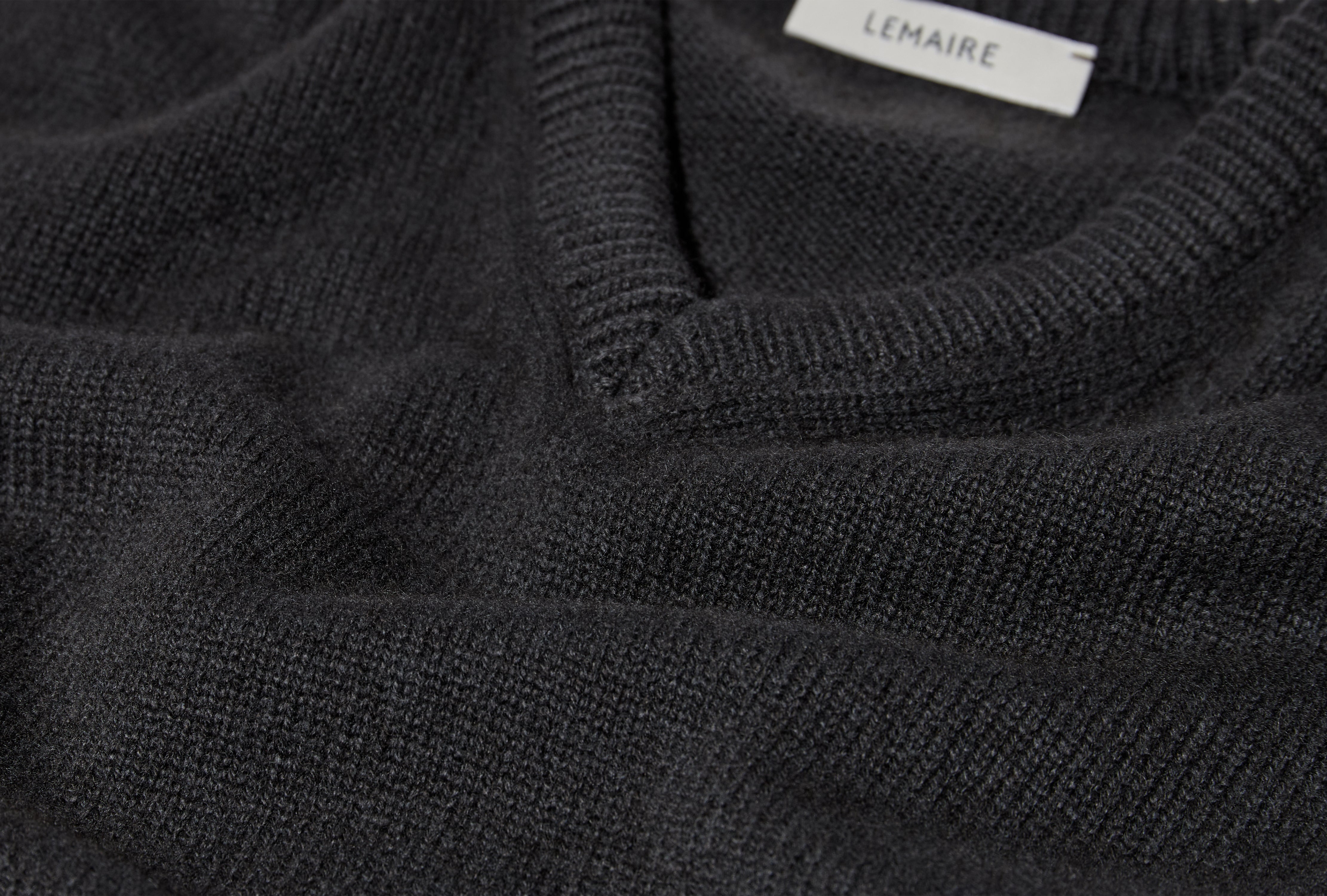 V-NECK SWEATER - CASHMERE PO0044 LK1062 Grey