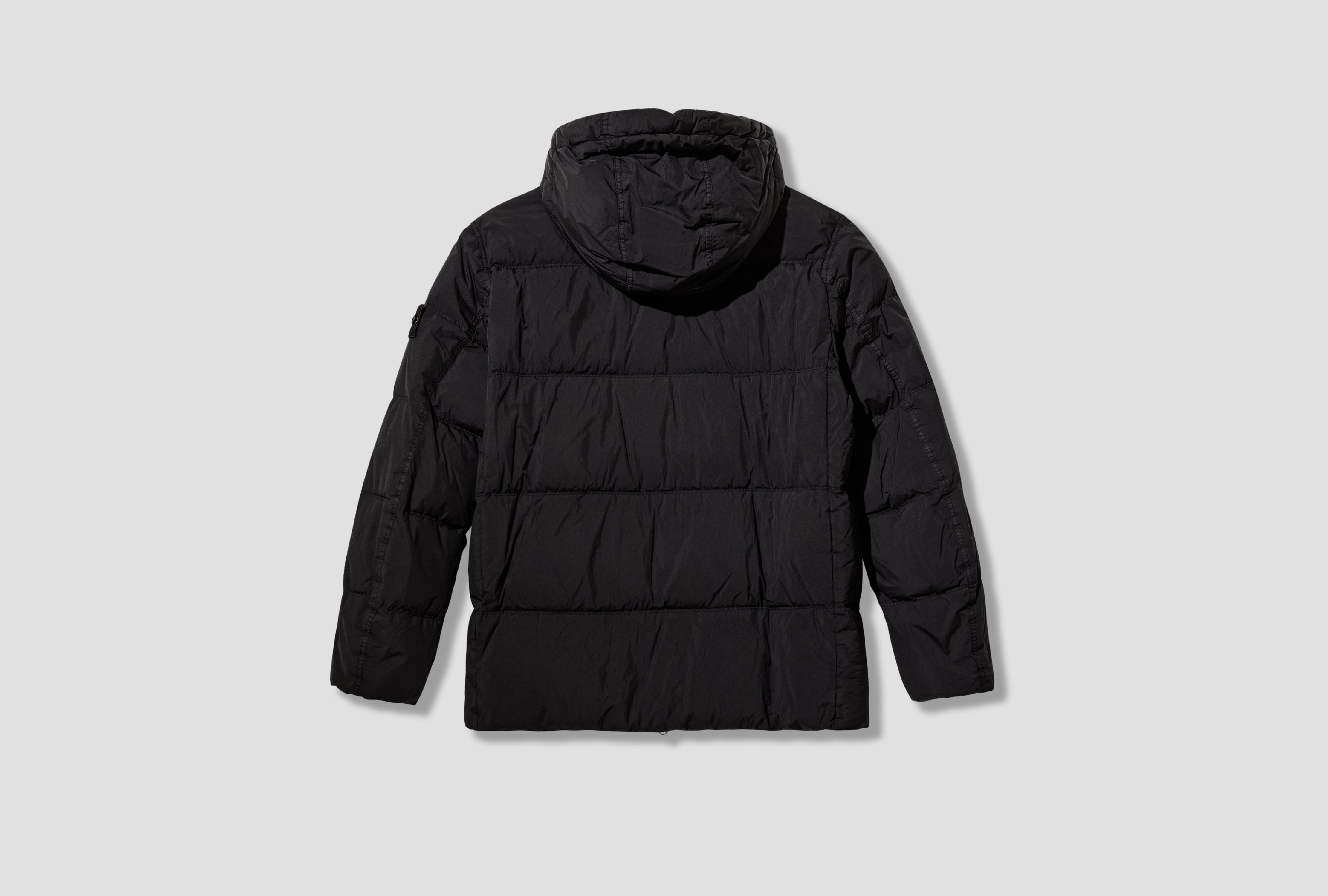 GARMENT DYED CRINKLE REPS NY RECYCLED NYLON GARMENT DYED L2 S15 41000 37 S0A23 Black