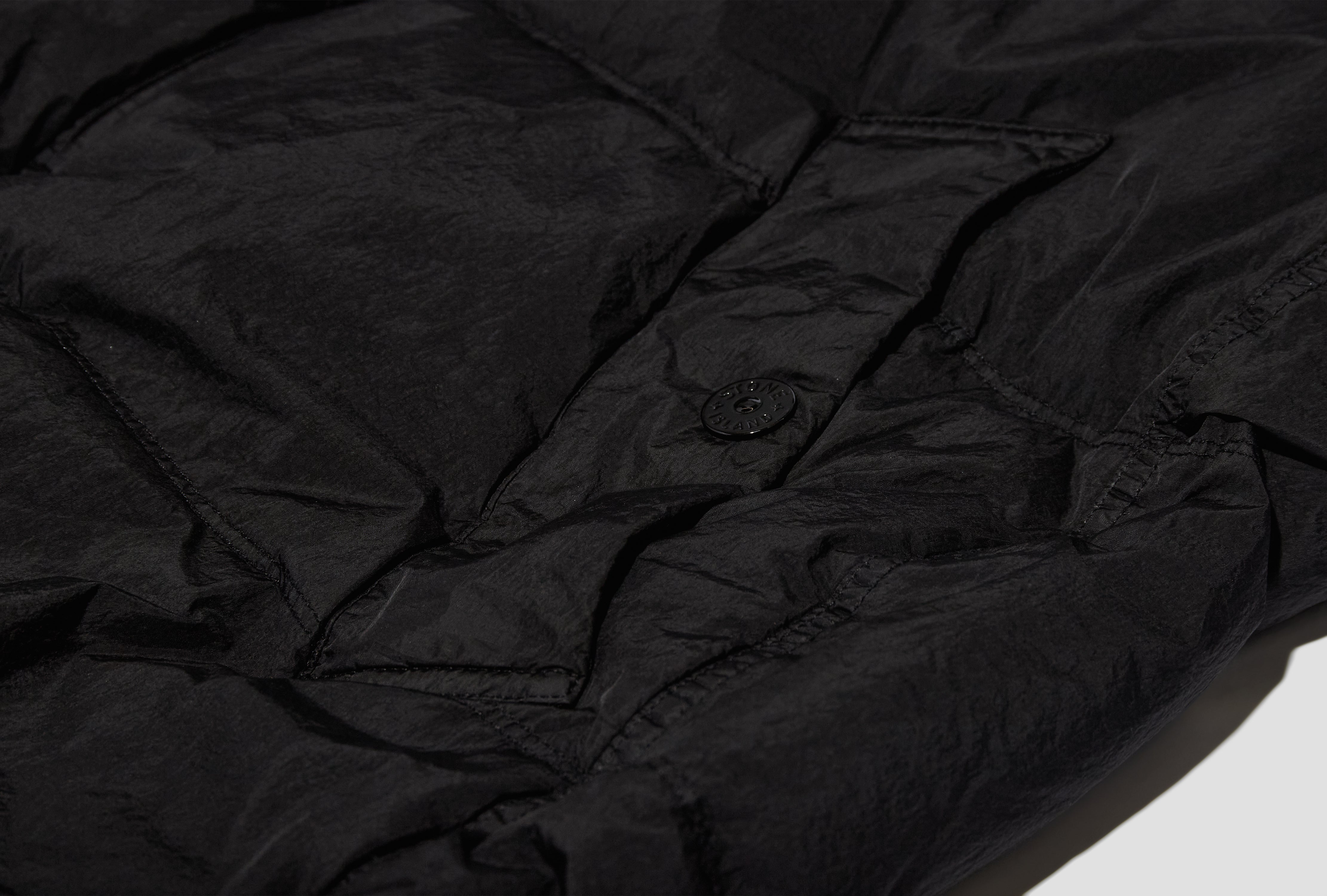 GARMENT DYED CRINKLE REPS NY RECYCLED NYLON GARMENT DYED L2 S15 41000 37 S0A23 Black