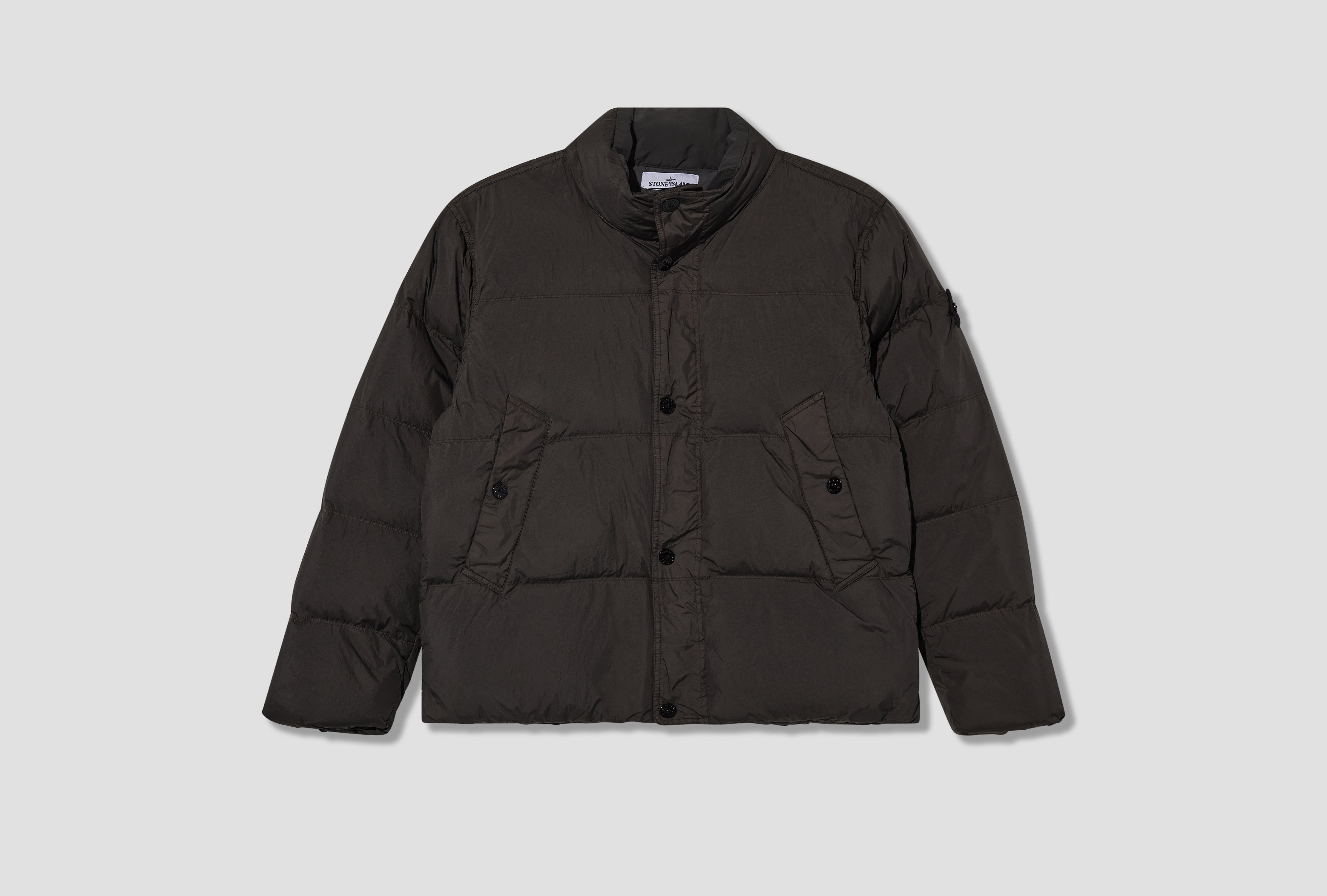 GARMENT DYED CRINKLE REPS NY RECYCLED NYLON GARMENT DYED L2 S15 41001 09 S0A23 Dark grey